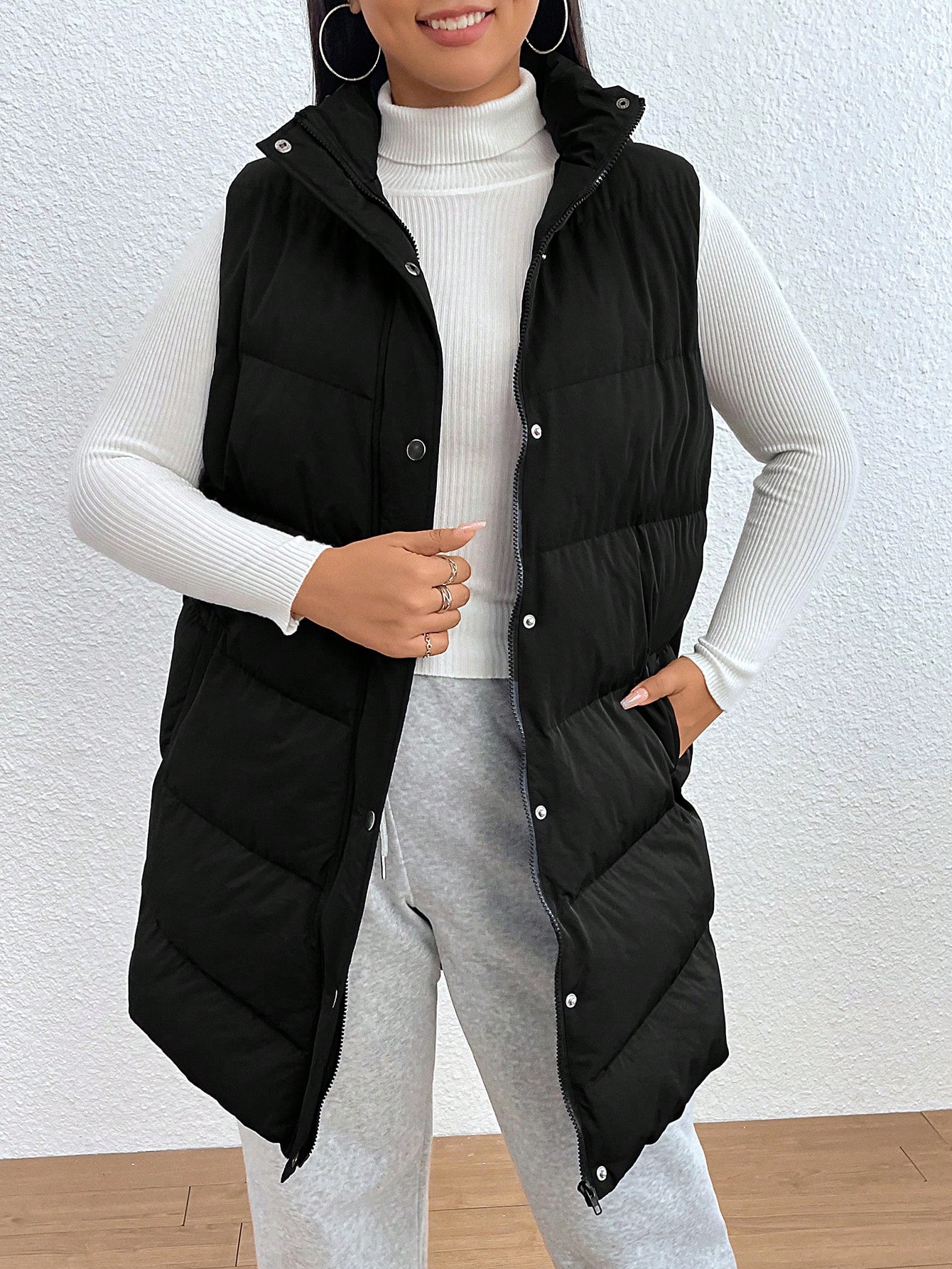 In Casual Plus Size Winter Coats