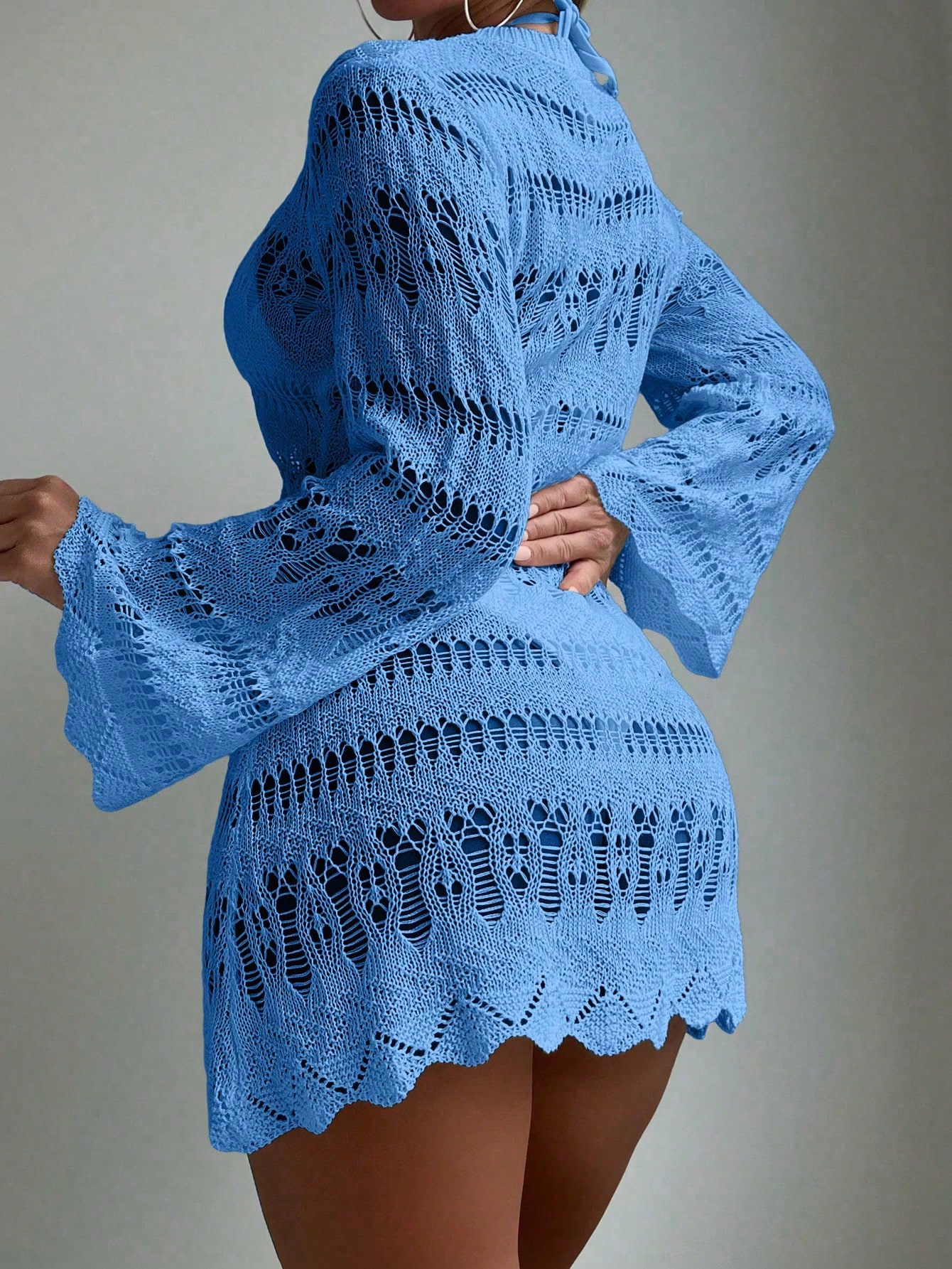 In Blue Women Cover Ups