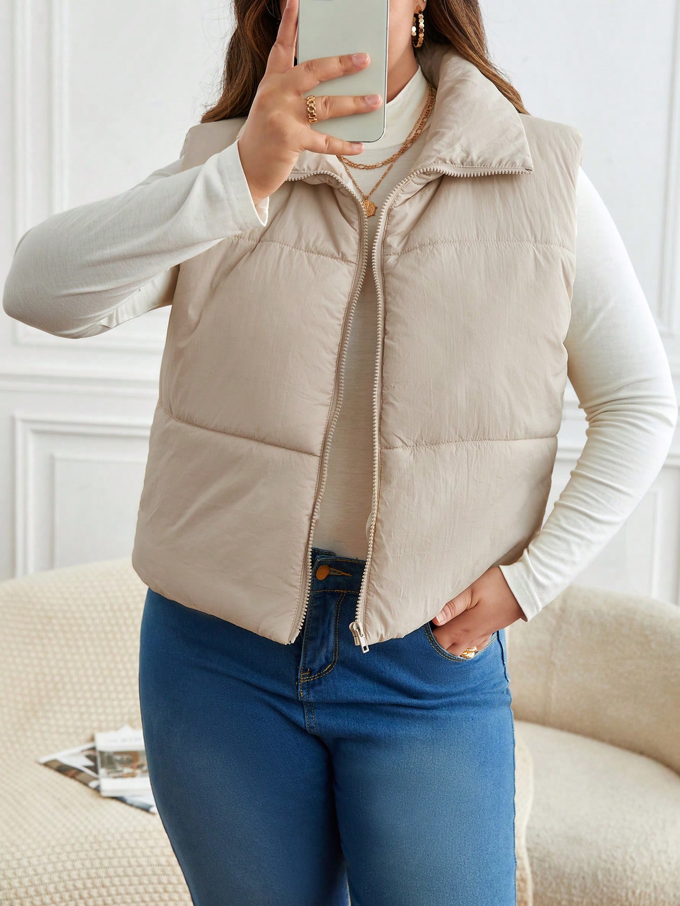 In Casual Plus Size Winter Coats