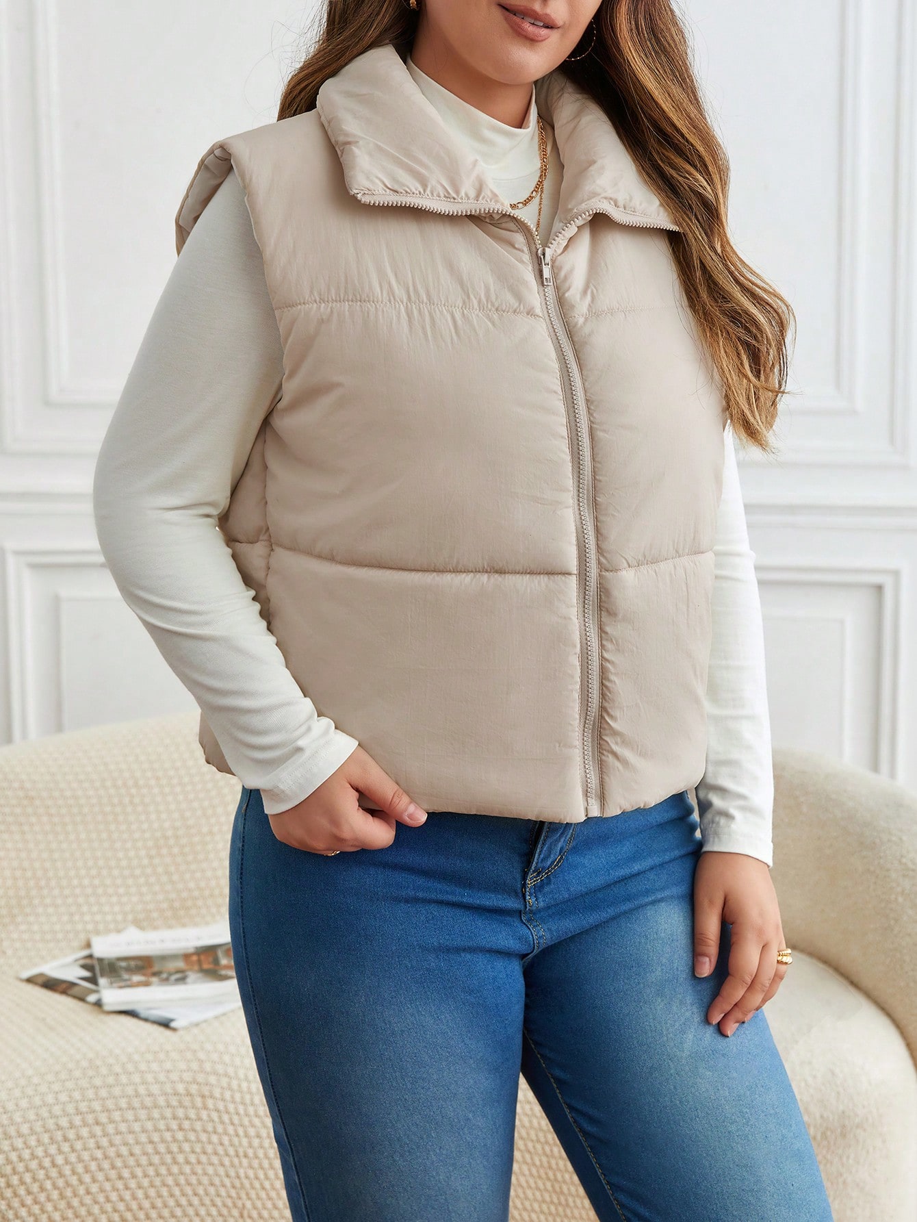 In Casual Plus Size Winter Coats