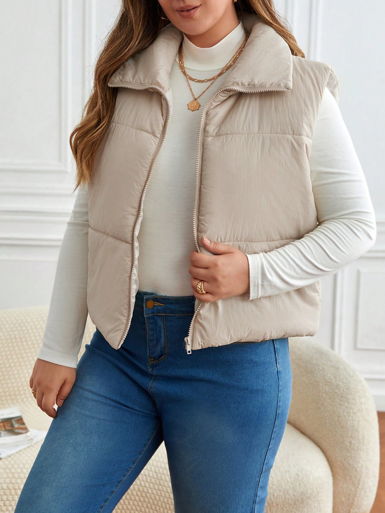 In Casual Plus Size Winter Coats