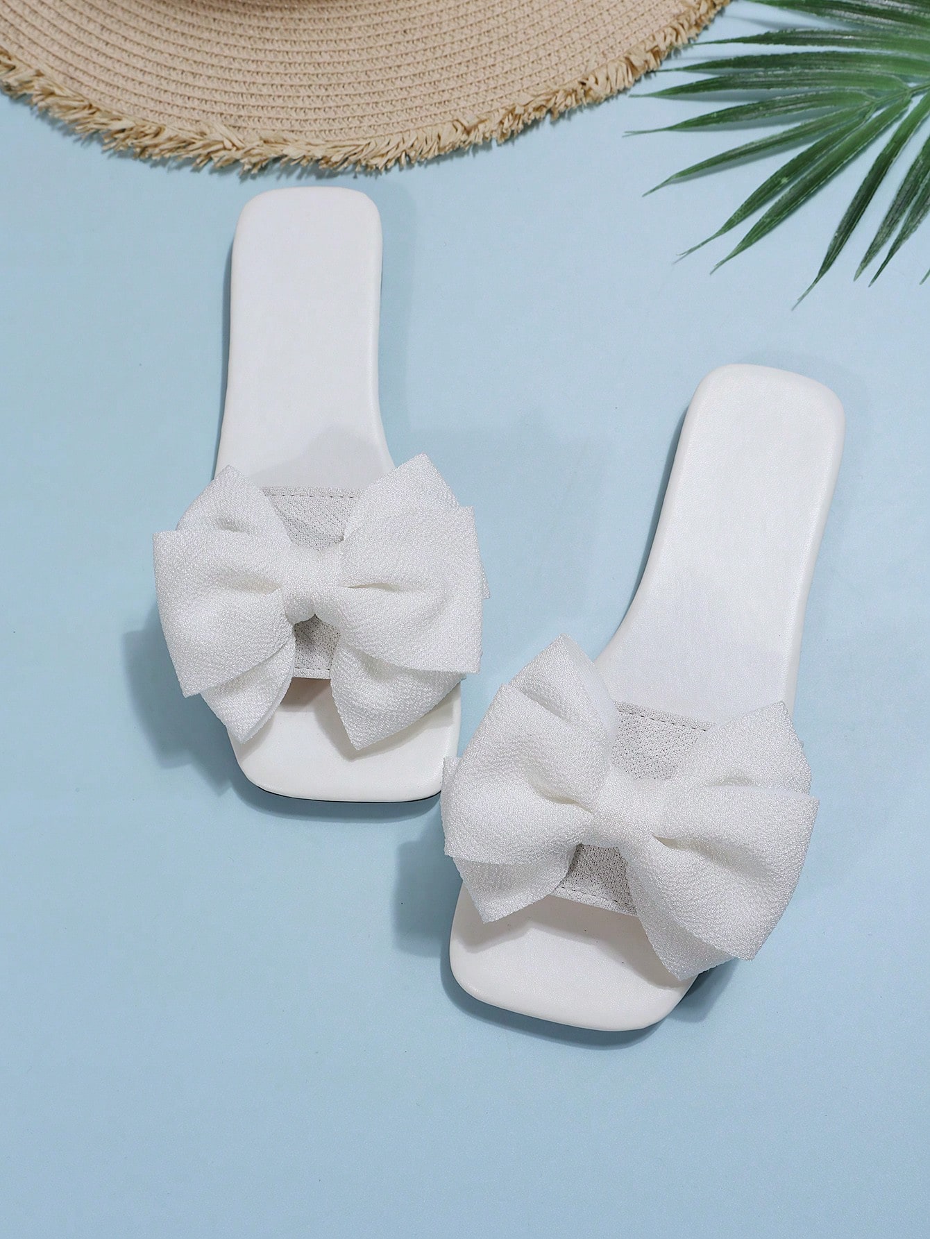 In White Women Flat Sandals