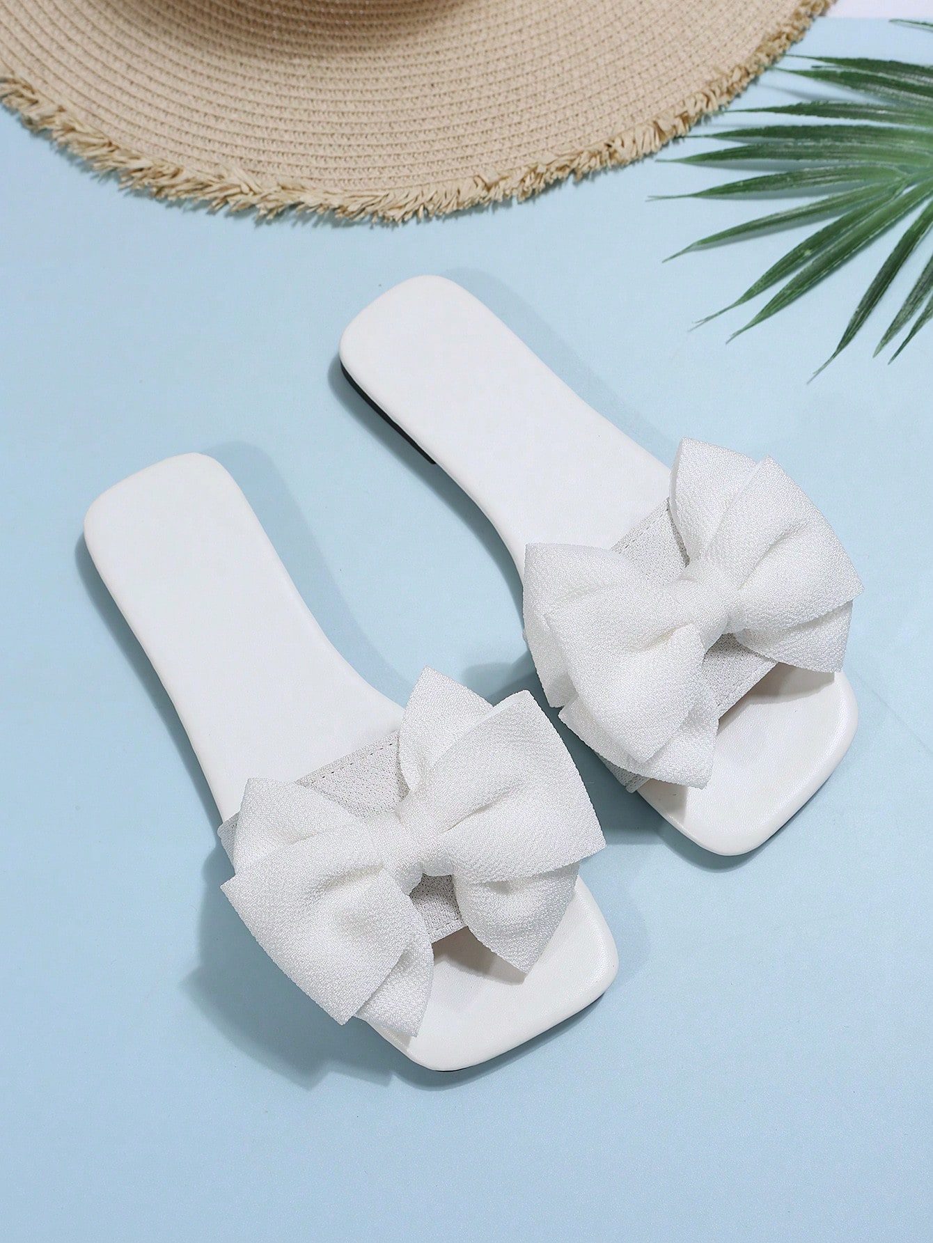 In White Women Flat Sandals