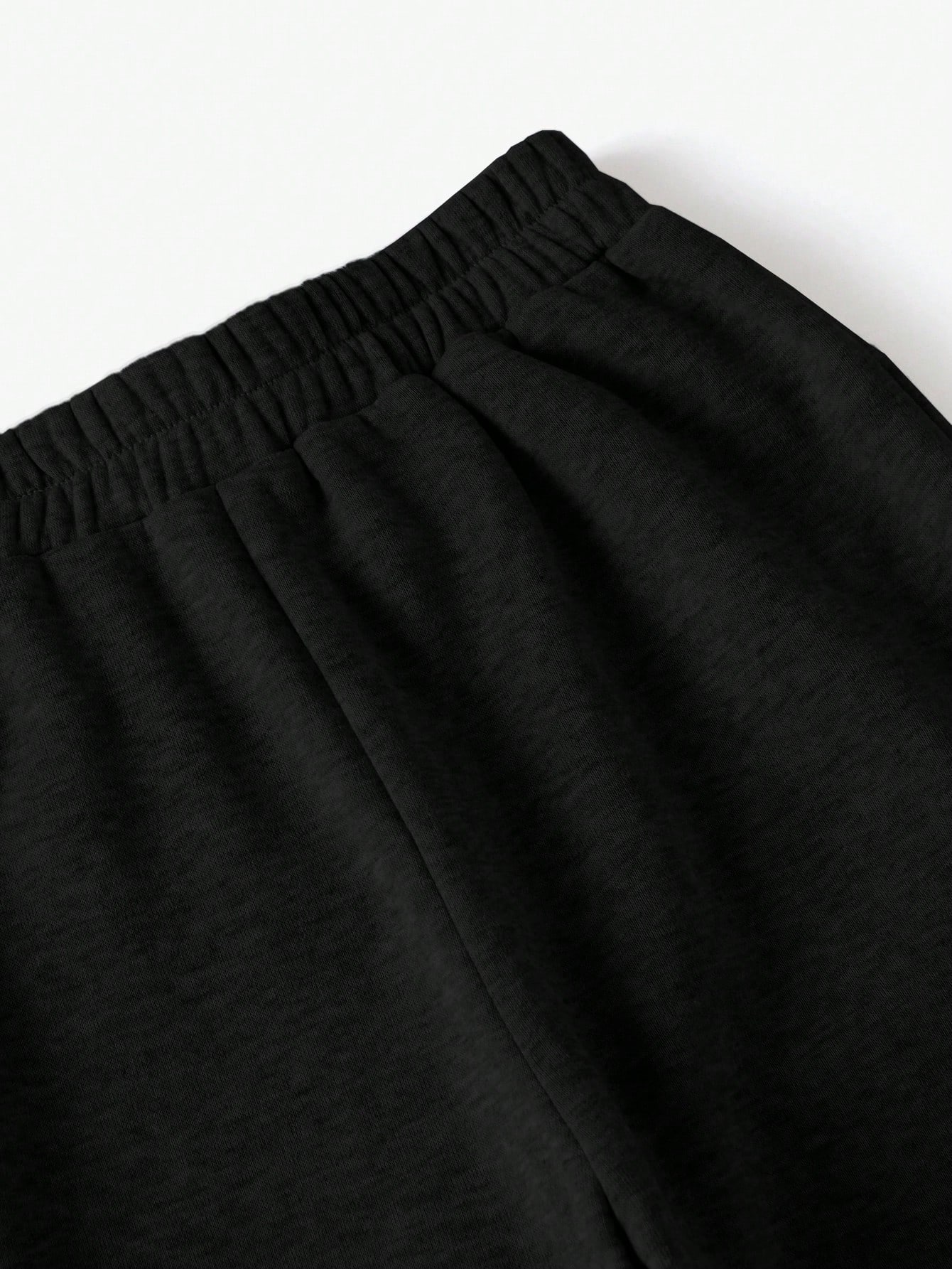 In Black Plus Size Sweatpants