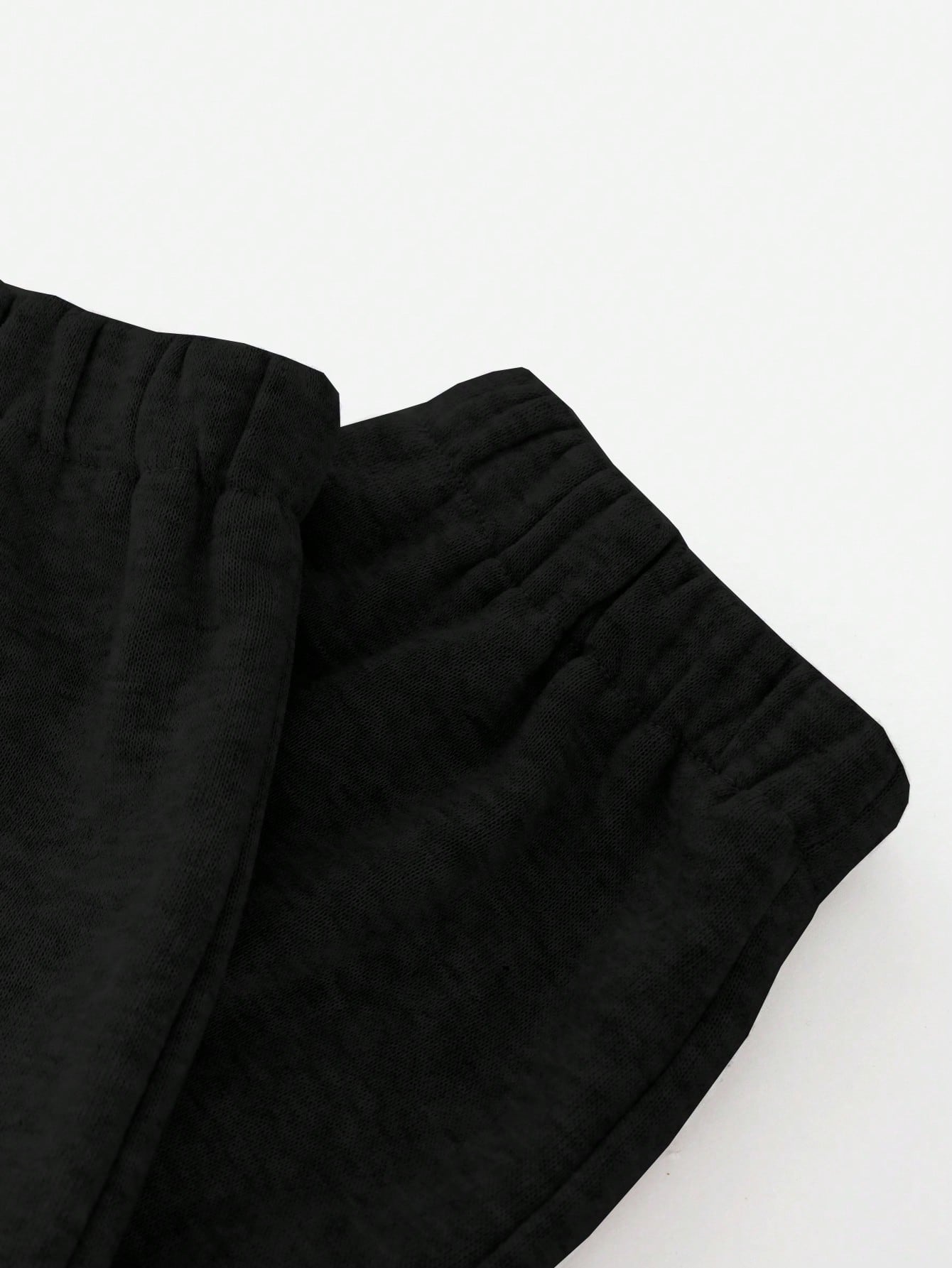 In Black Plus Size Sweatpants