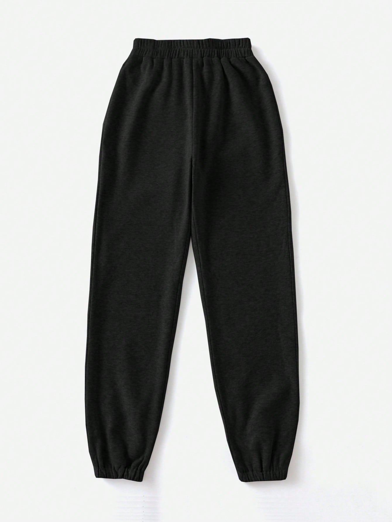 In Black Plus Size Sweatpants