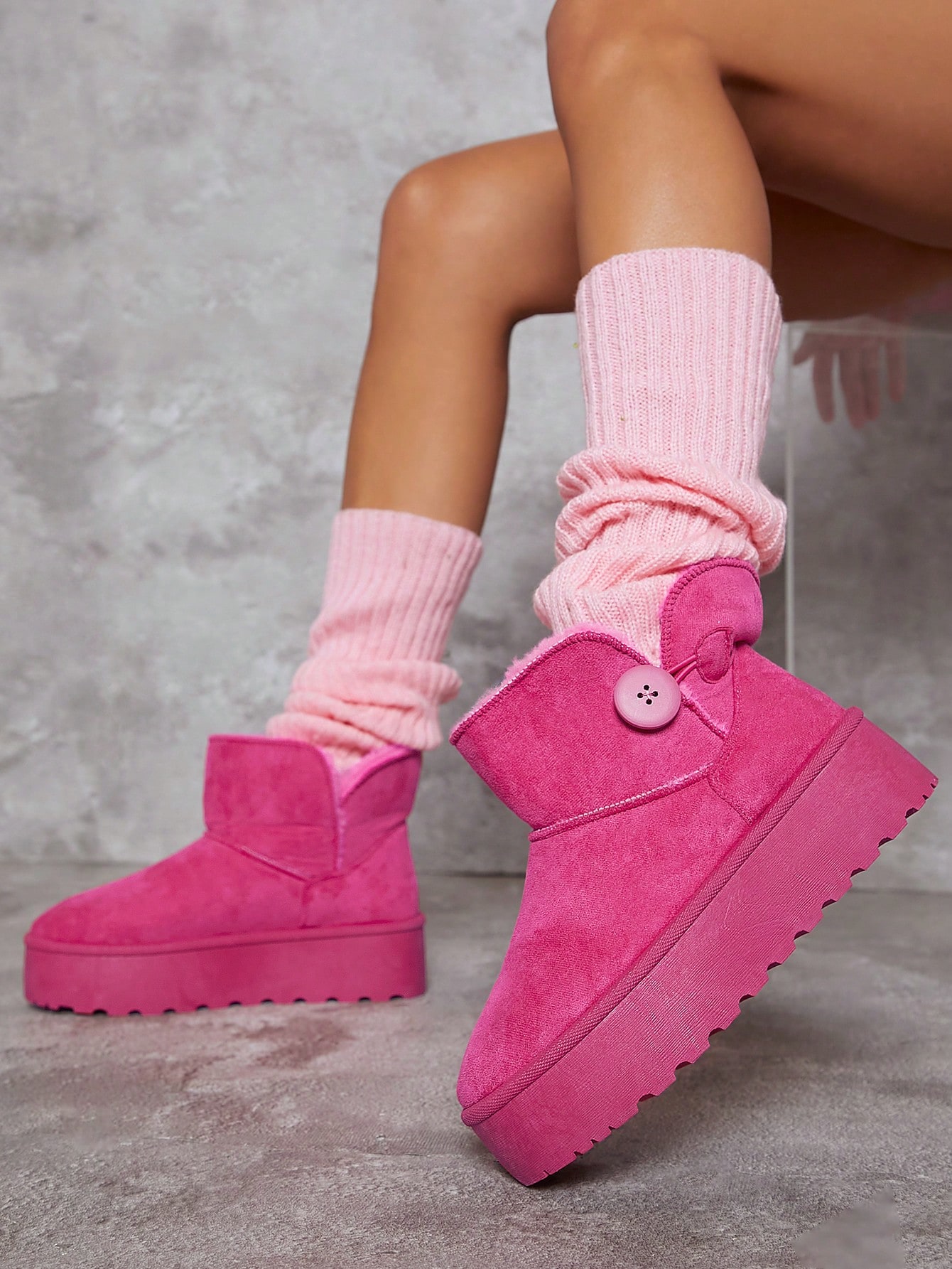 In Hot Pink Women Ankle Boots & Booties