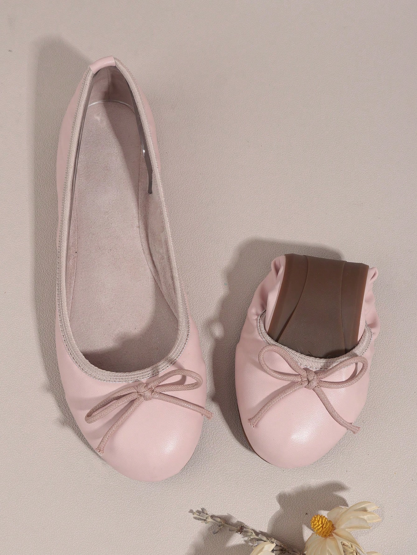 In Pink Women Flats