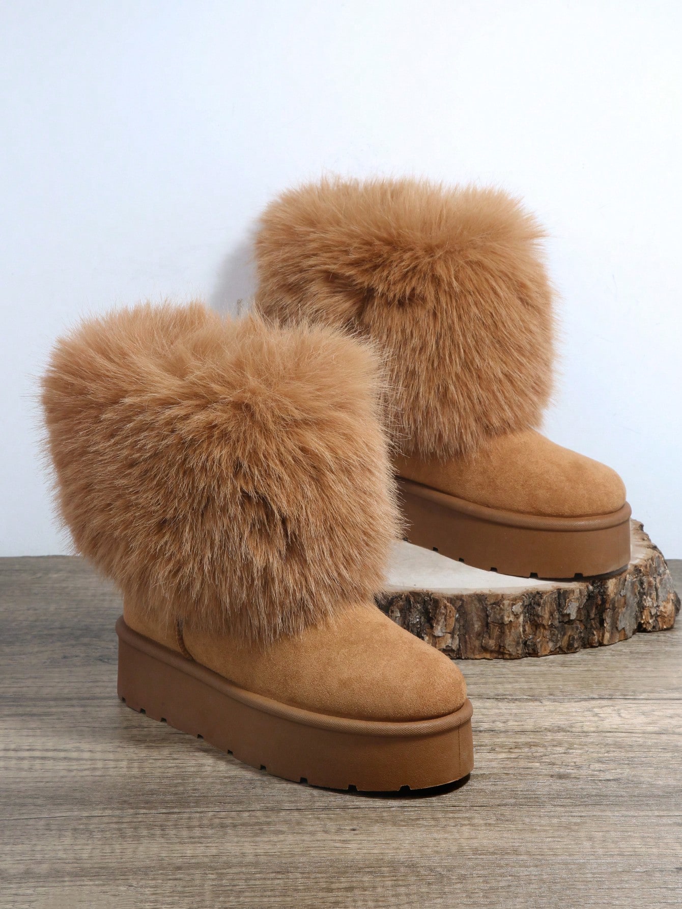 In Camel Women Fashion Boots