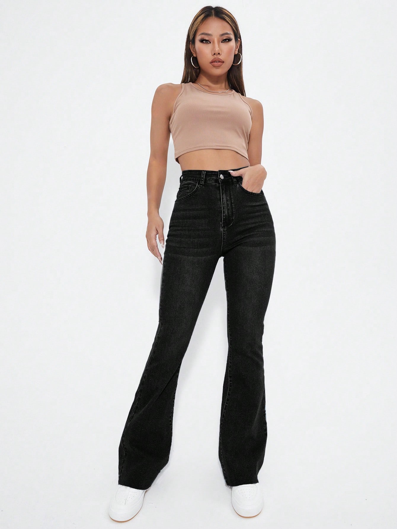 Flare Leg Jeans