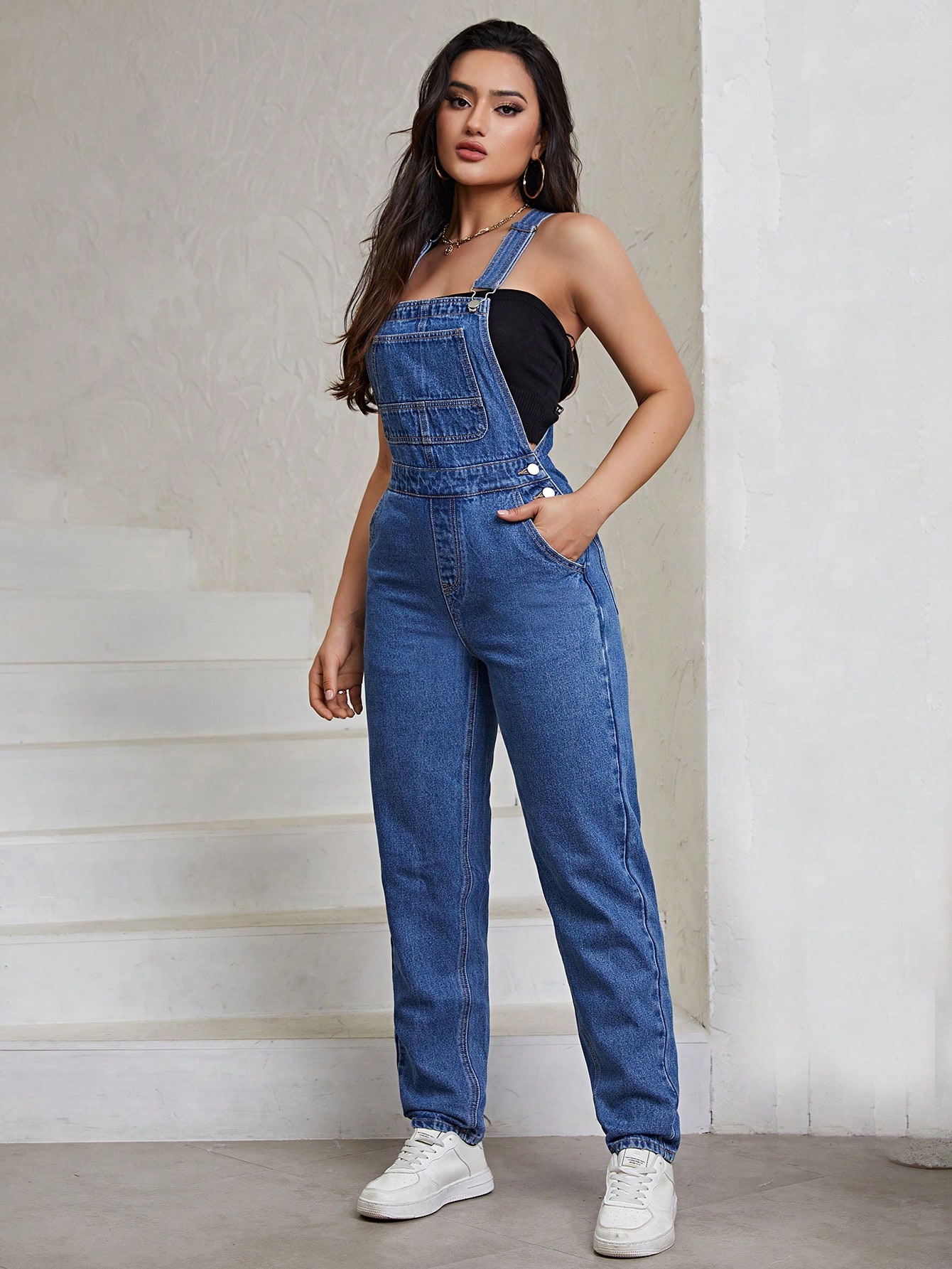 Women Denim Overalls & Jumpsuits