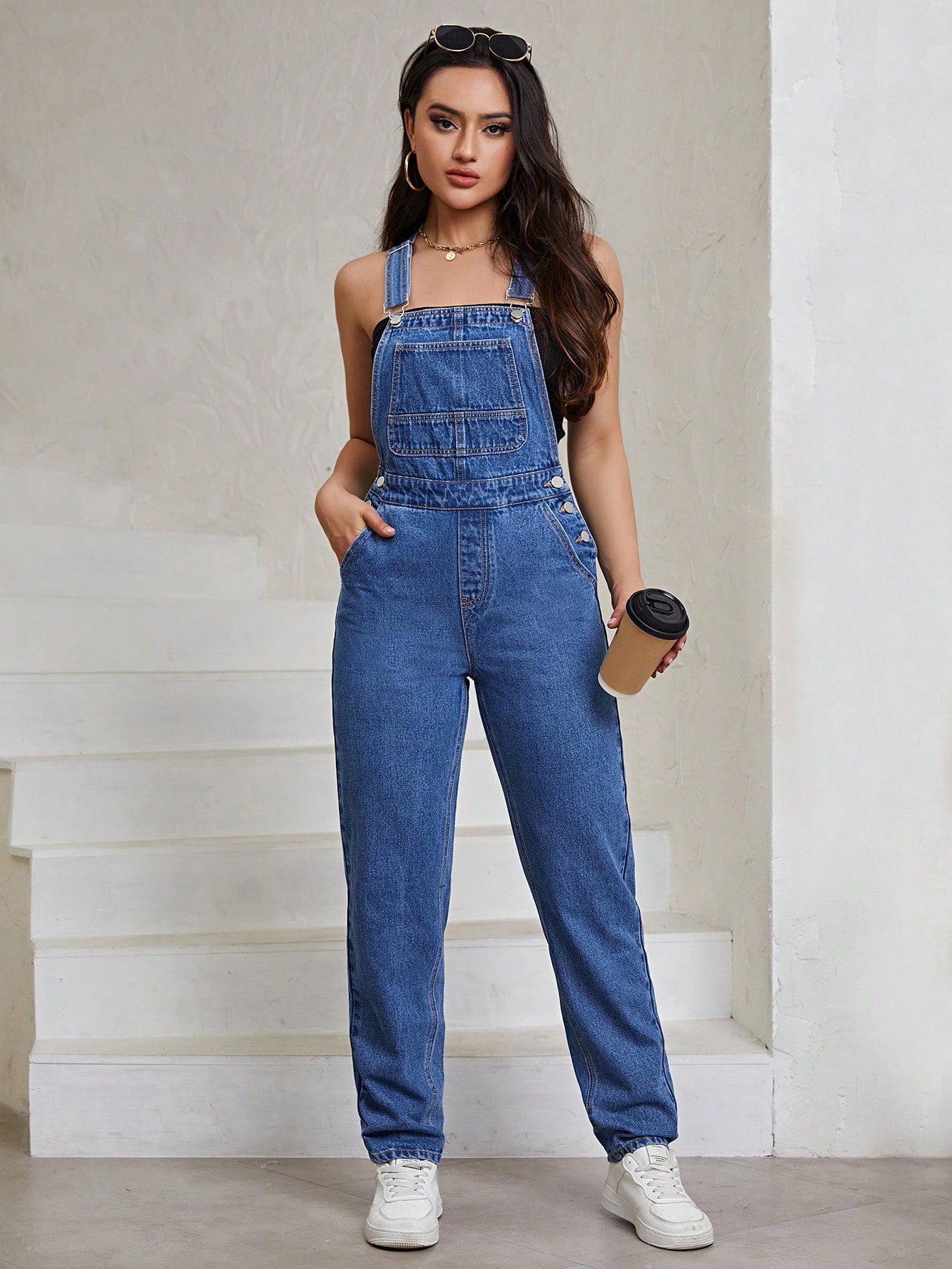 Women Denim Overalls & Jumpsuits