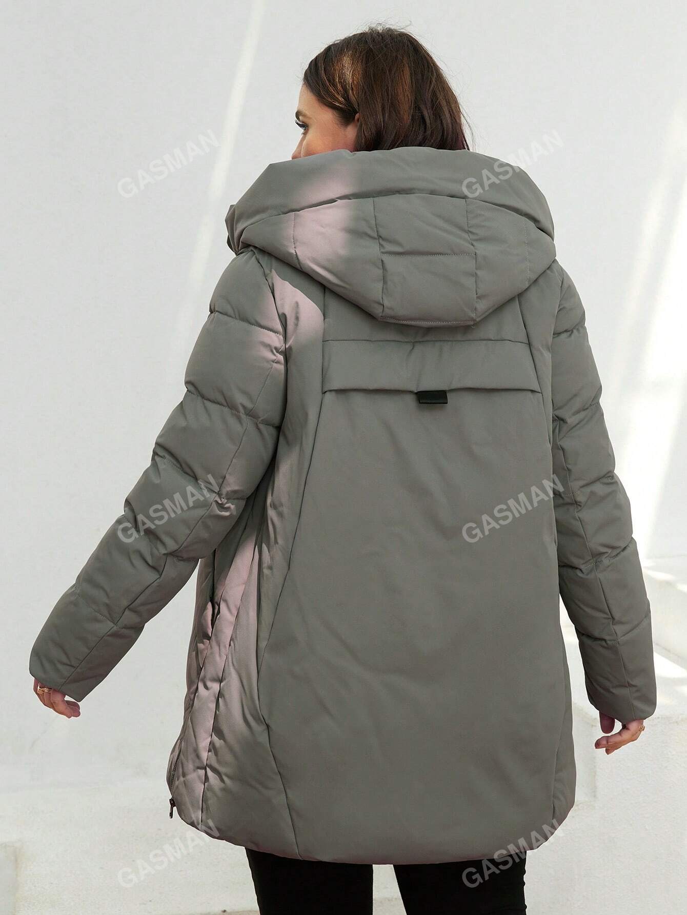 In Casual Plus Size Winter Coats