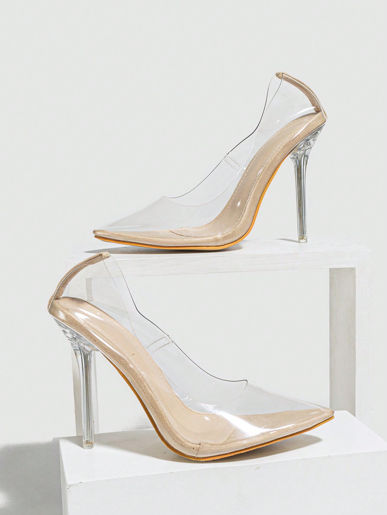 In Clear Women Pumps