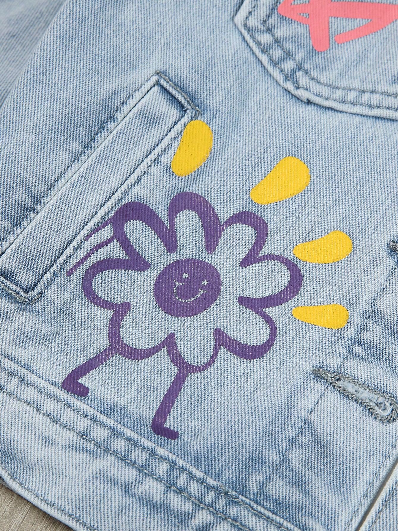 Young Girls Denim Jackets & Coats