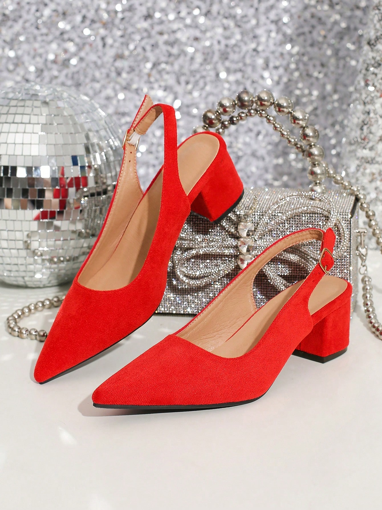 In Red Women Pumps