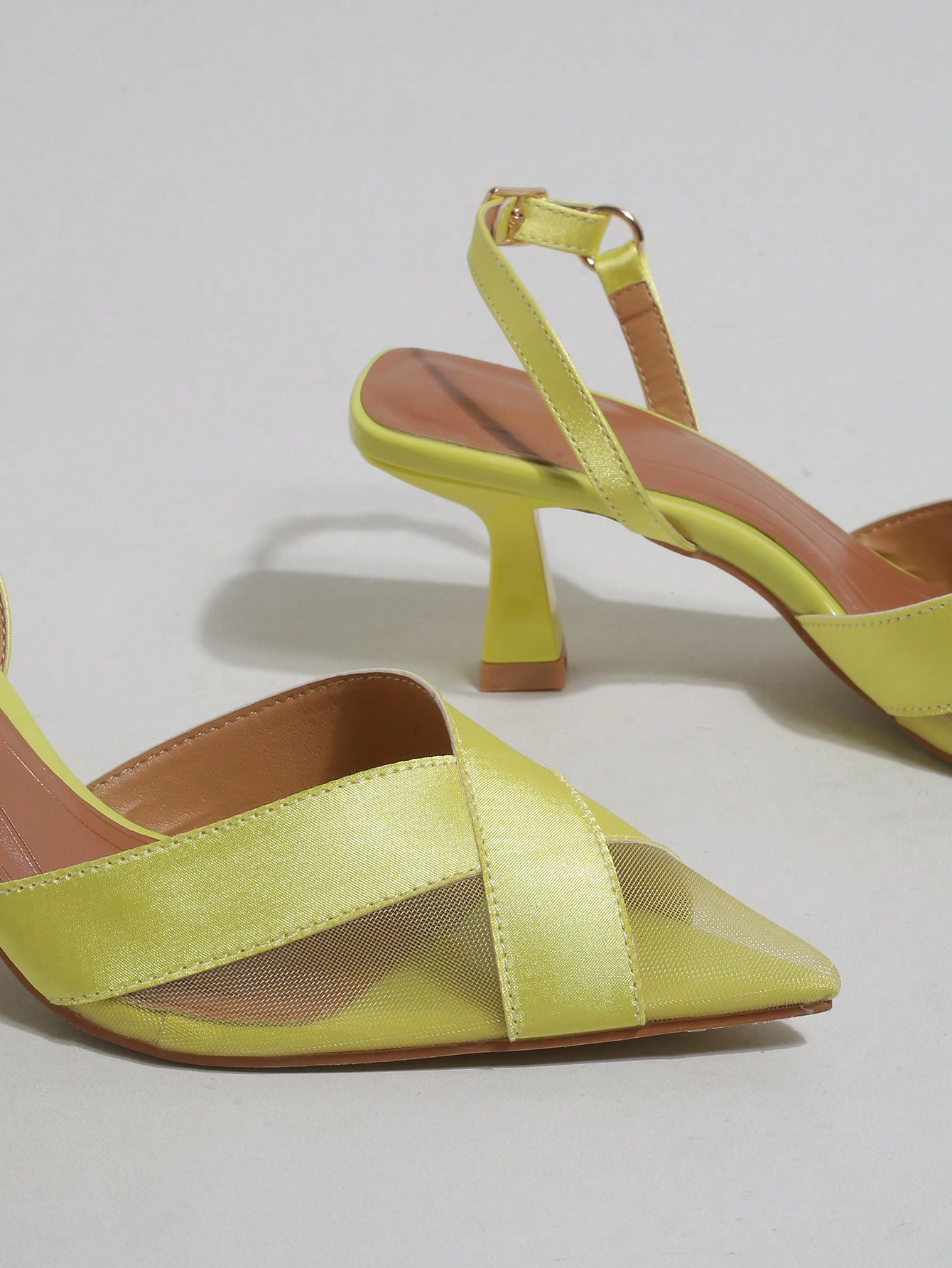 In Mustard Yellow Women Shoes