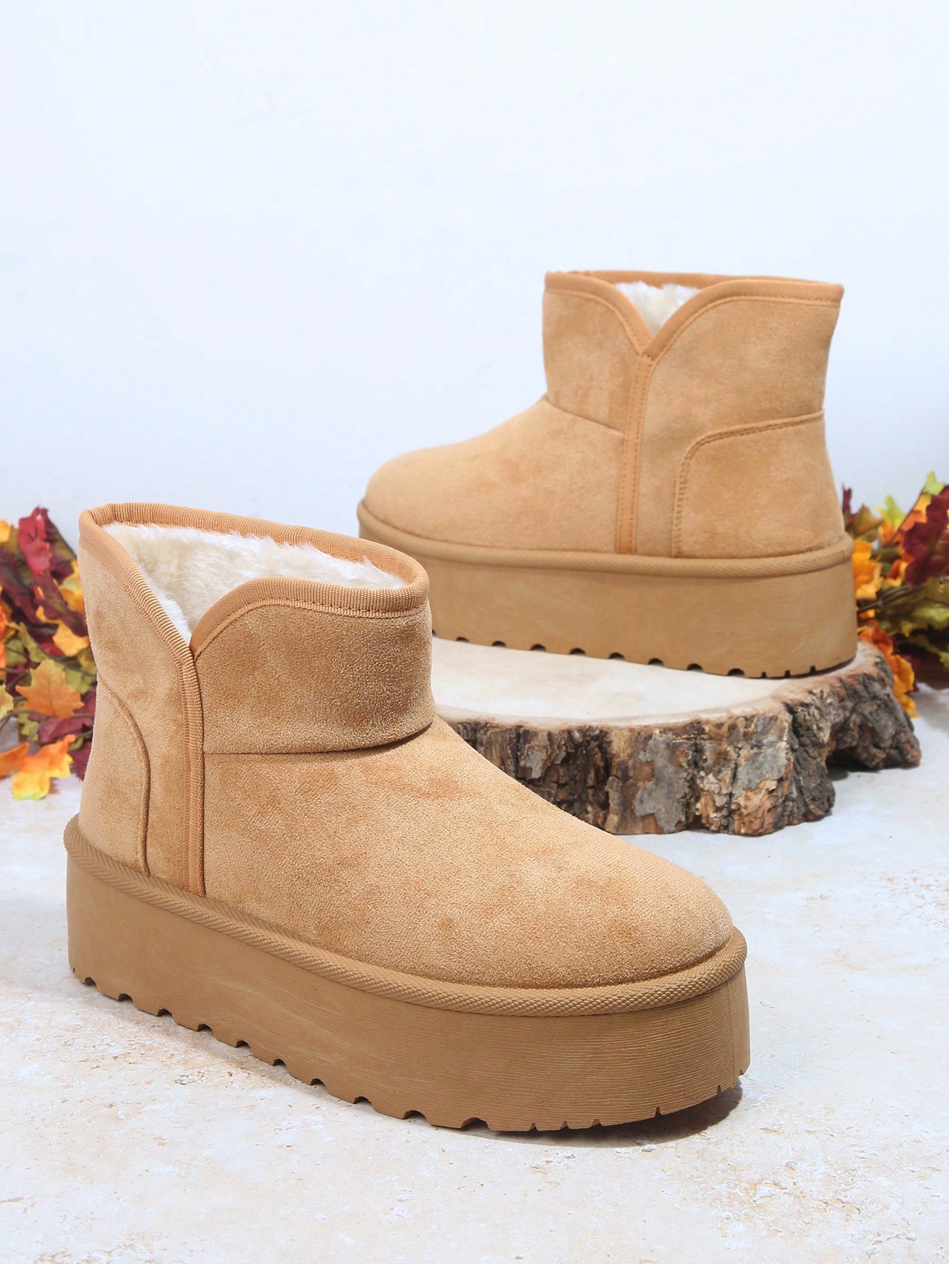 In Camel Women Fashion Boots