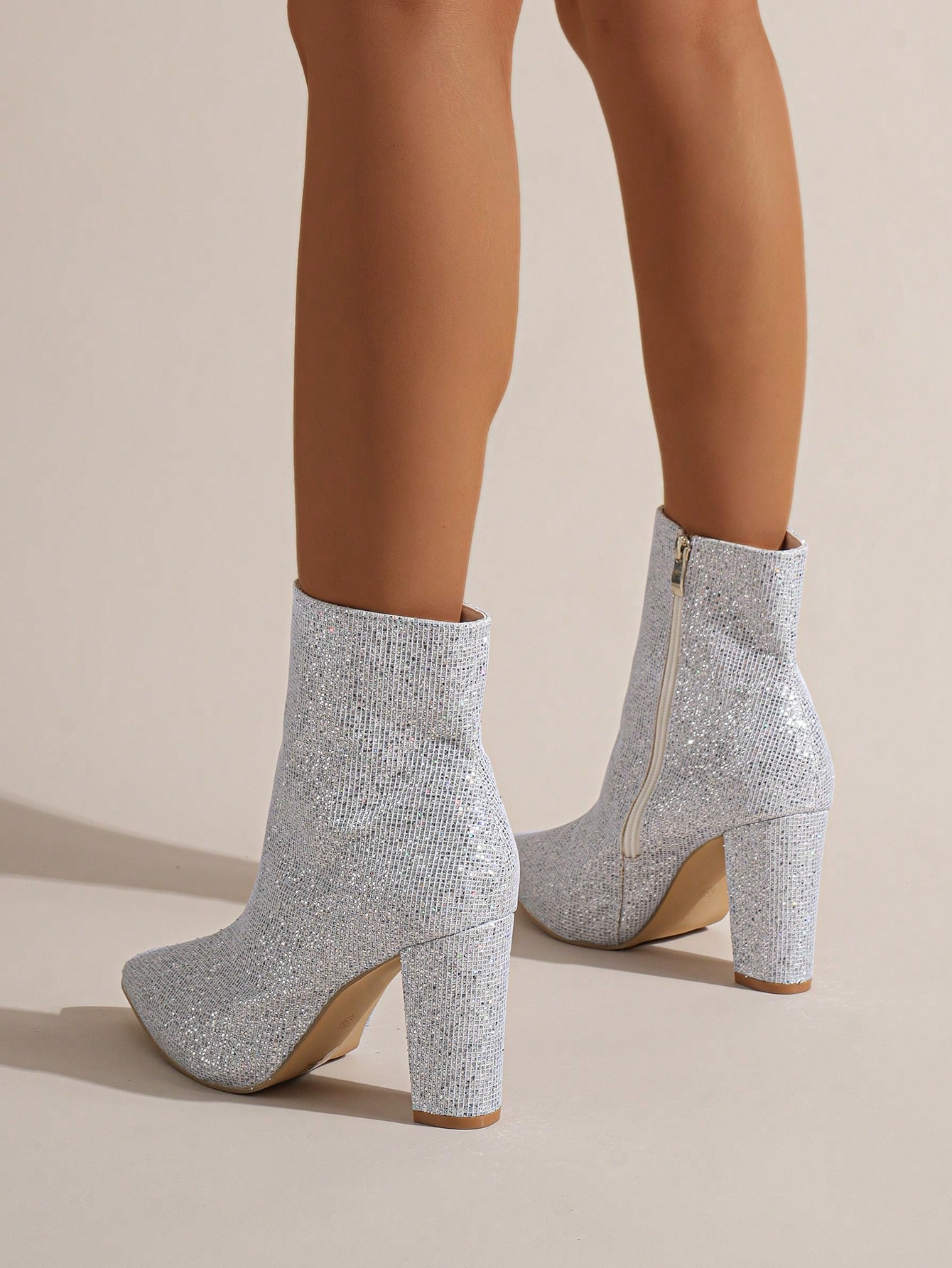 In Silver Women Ankle Boots & Booties