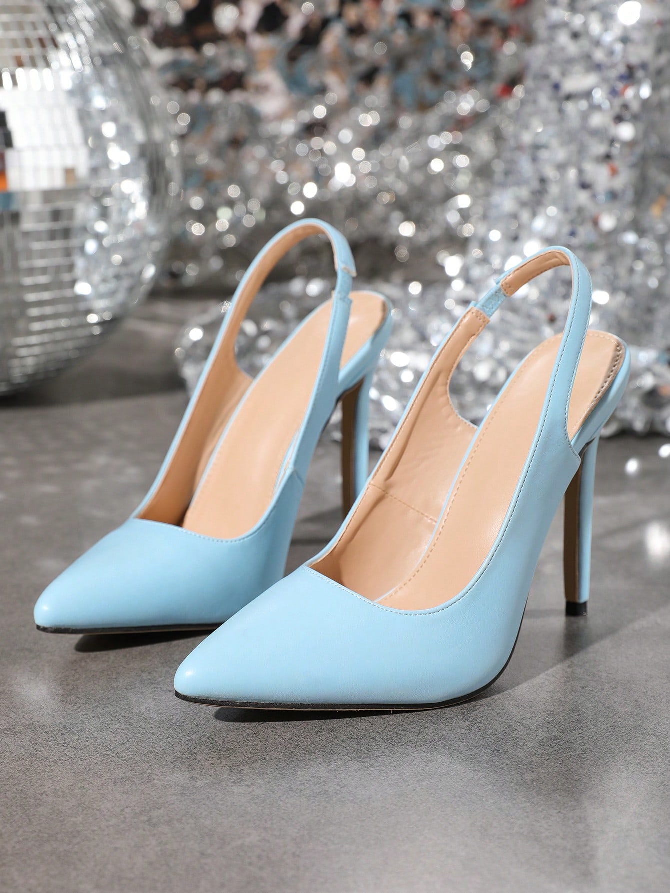 In Baby Blue Women Pumps