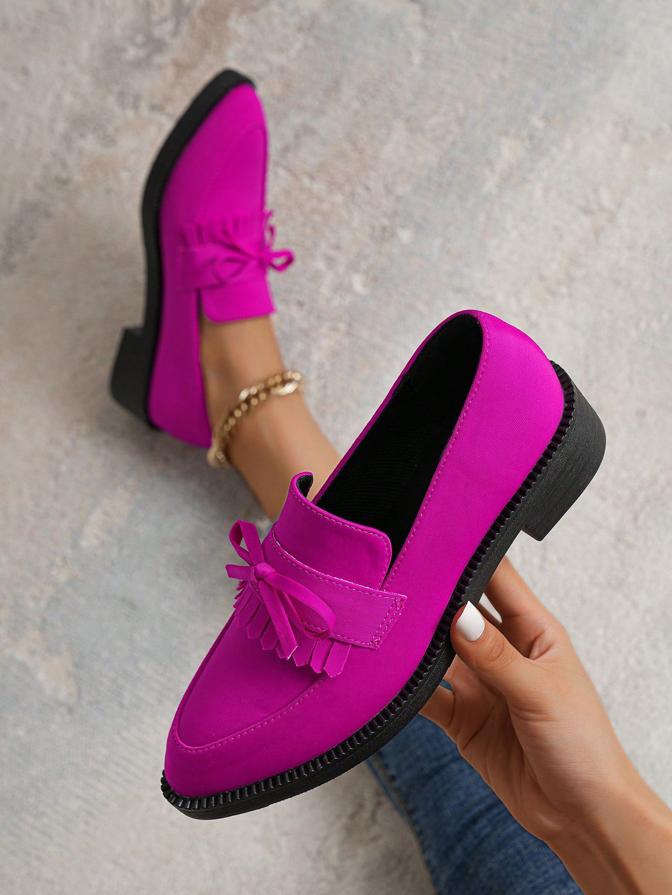 In Hot Pink Women Flats