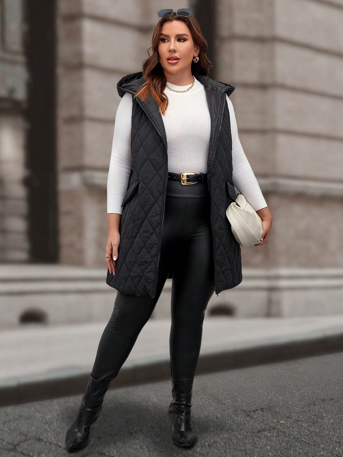 In Casual Plus Size Winter Coats