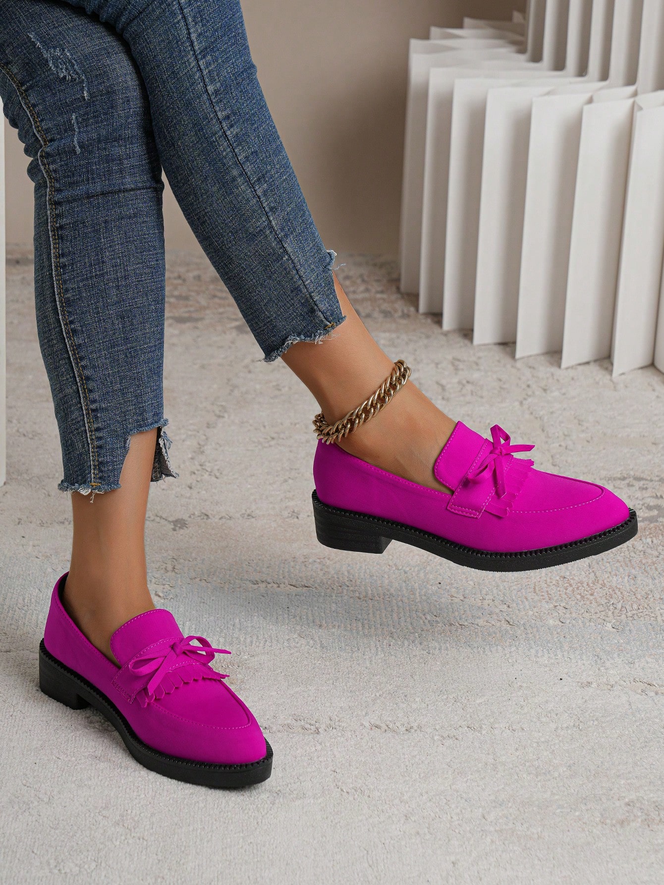 In Hot Pink Women Flats