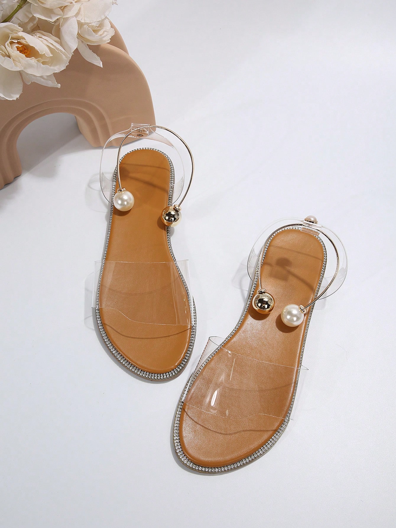 In Apricot Women Sandals