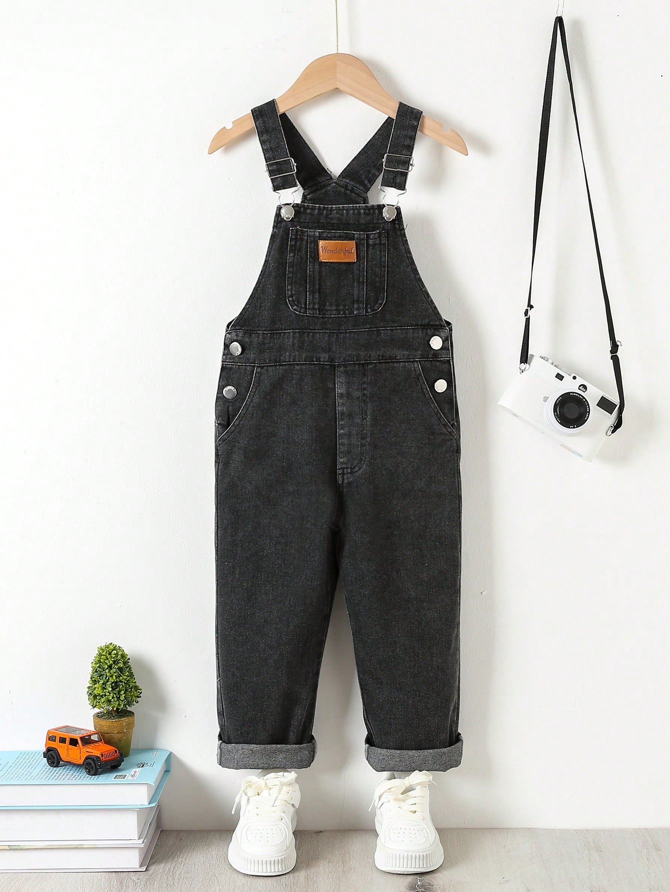 Young Boys Denim Overalls & Jumpsuits