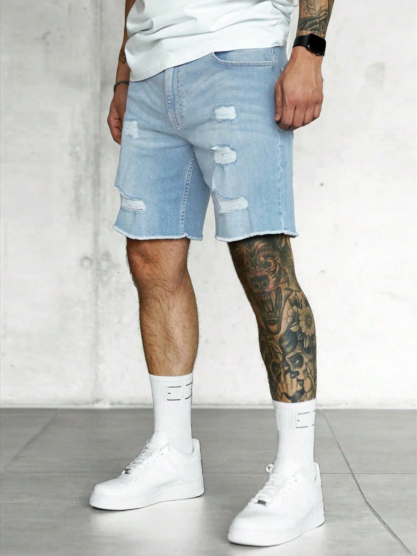 Men Denim Shorts