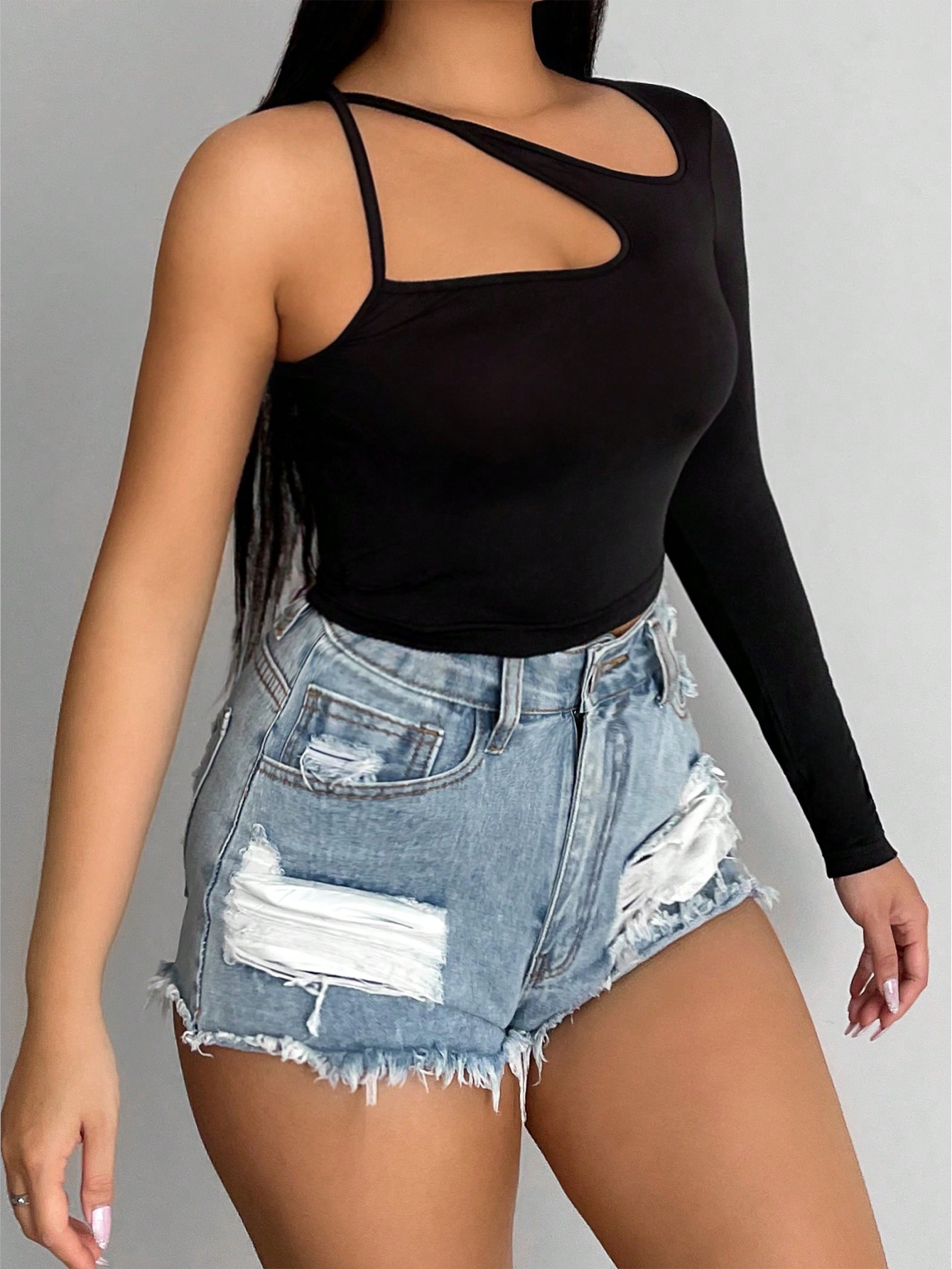 In Black Women Tops