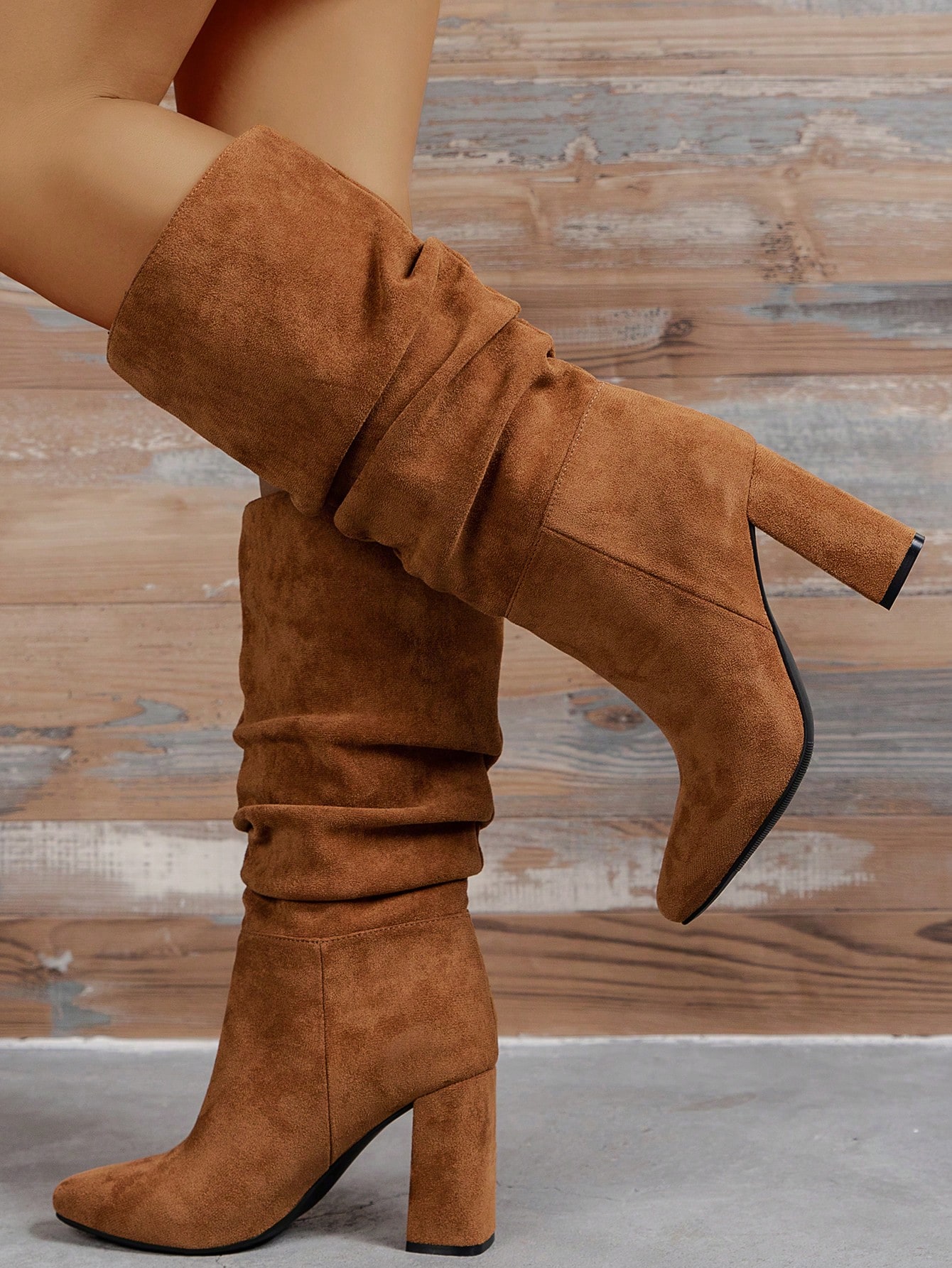 In Camel Women Fashion Boots