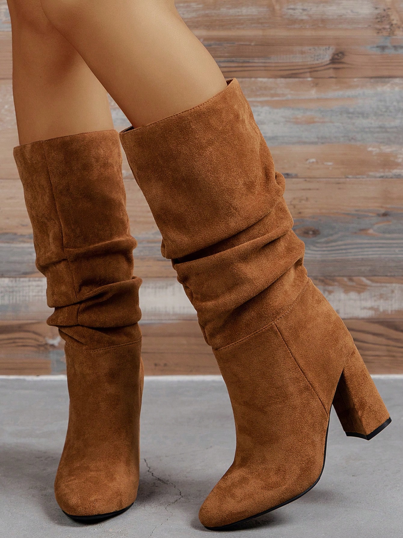 In Camel Women Fashion Boots