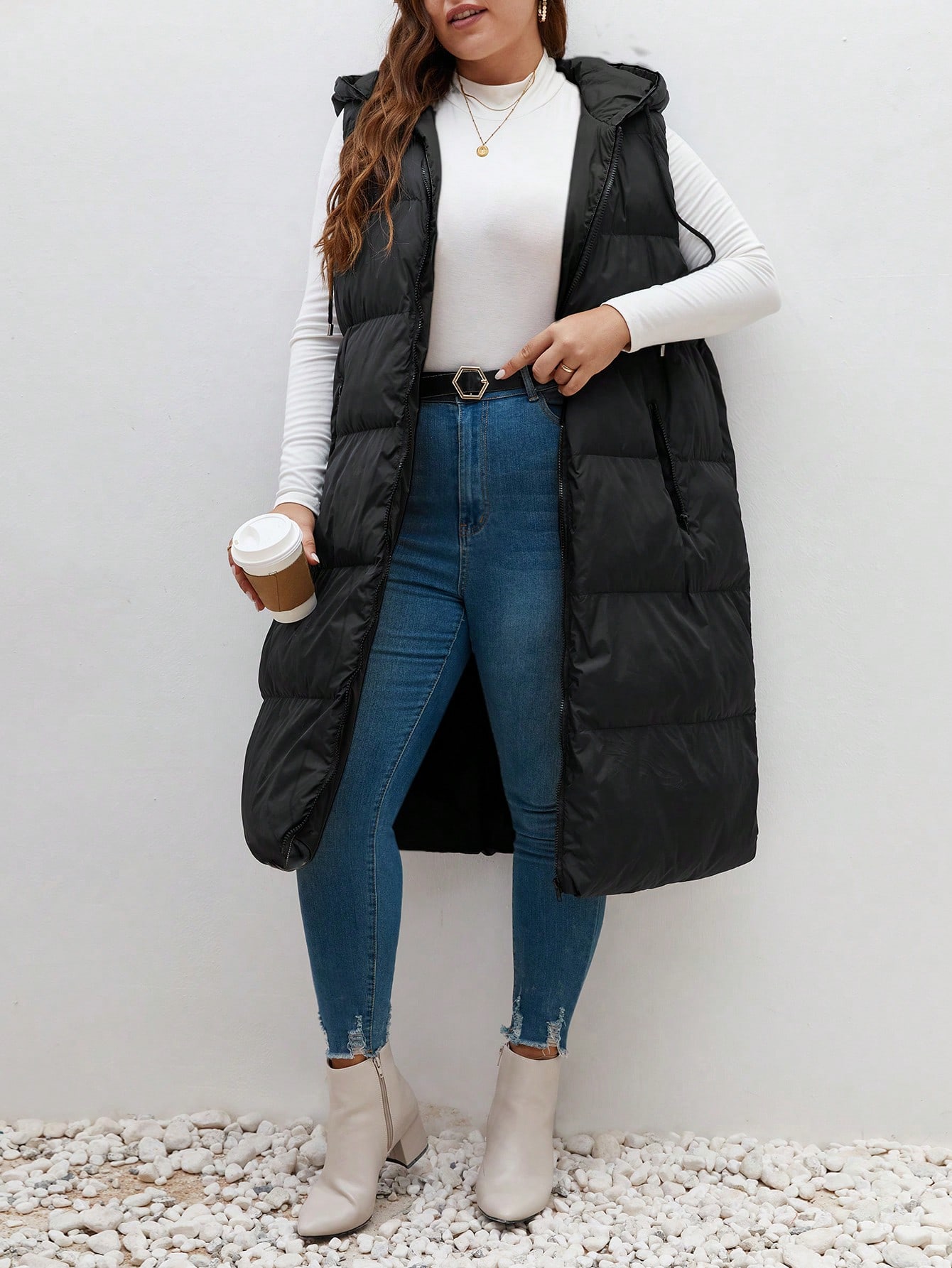 In Casual Plus Size Winter Coats