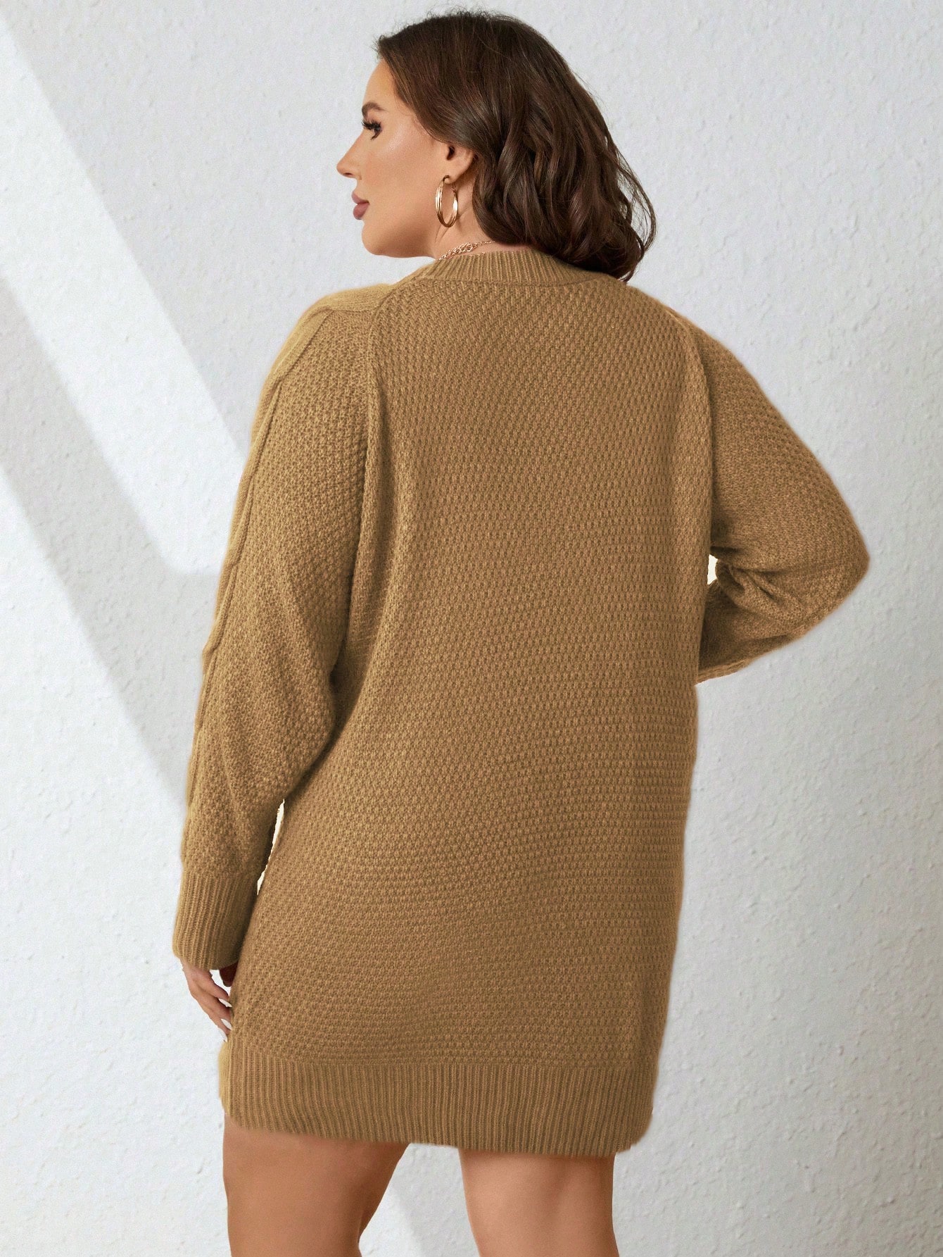 In Casual Plus Size Sweater Dresses