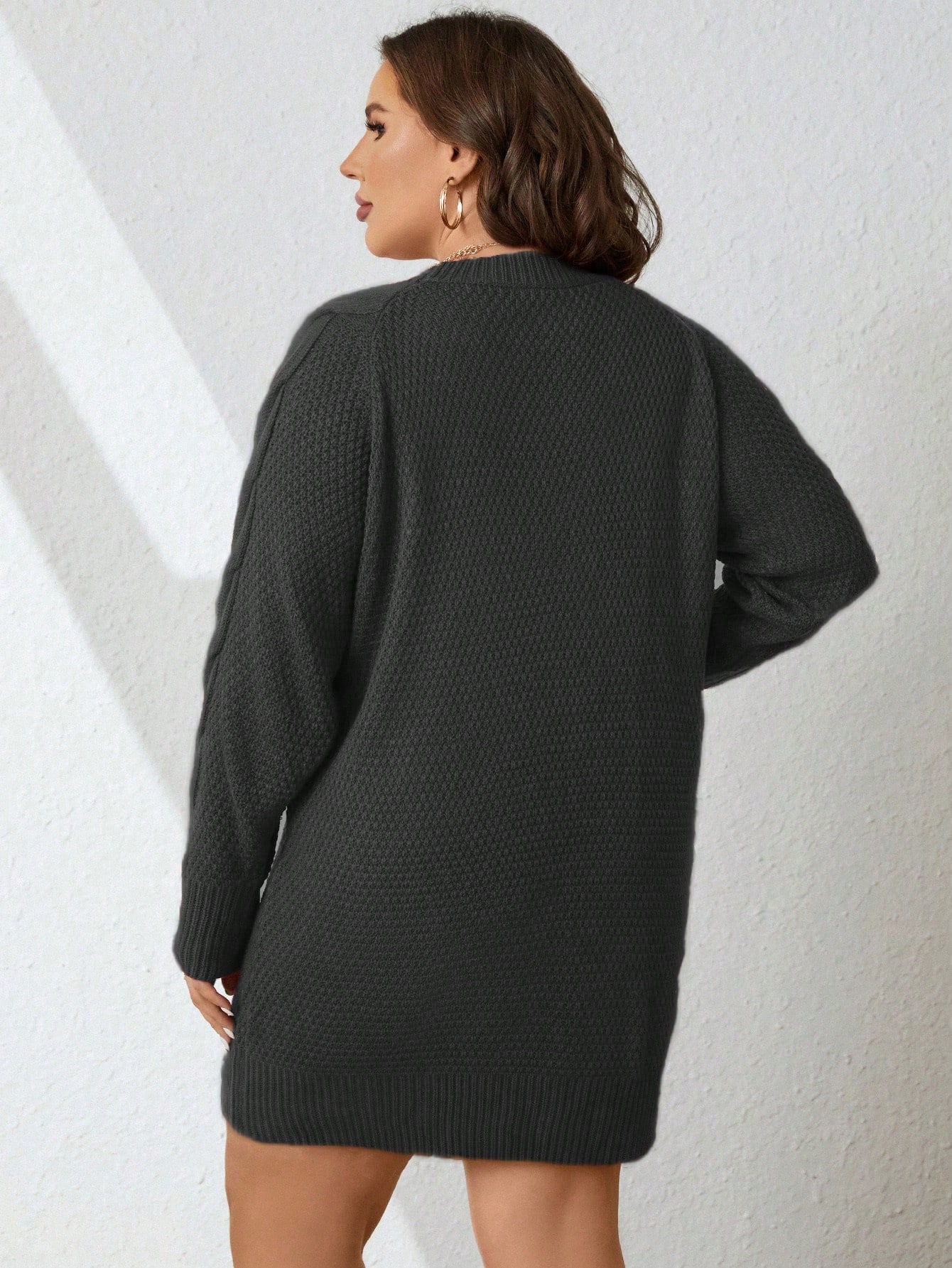 In Casual Plus Size Sweater Dresses