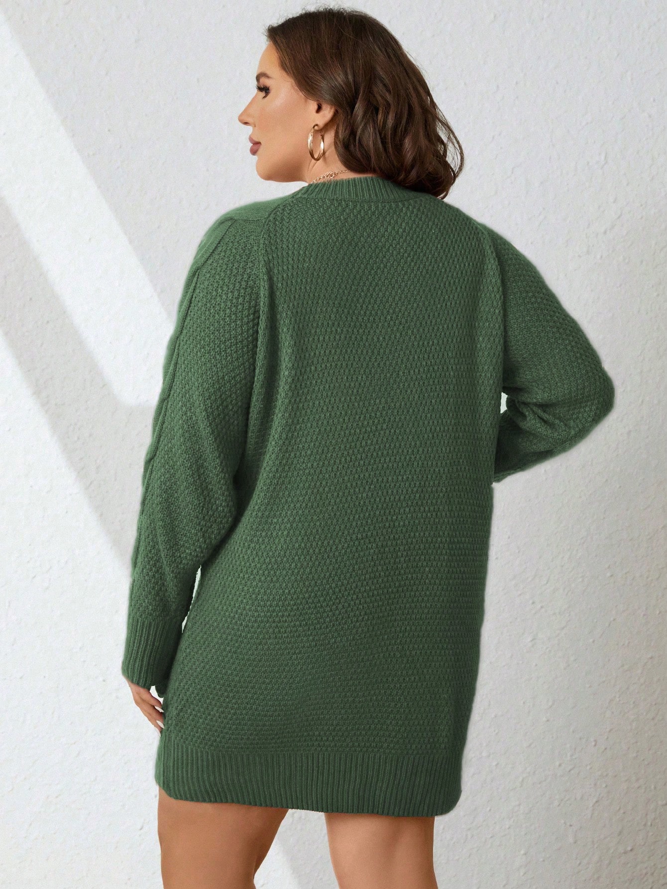 In Casual Plus Size Sweater Dresses