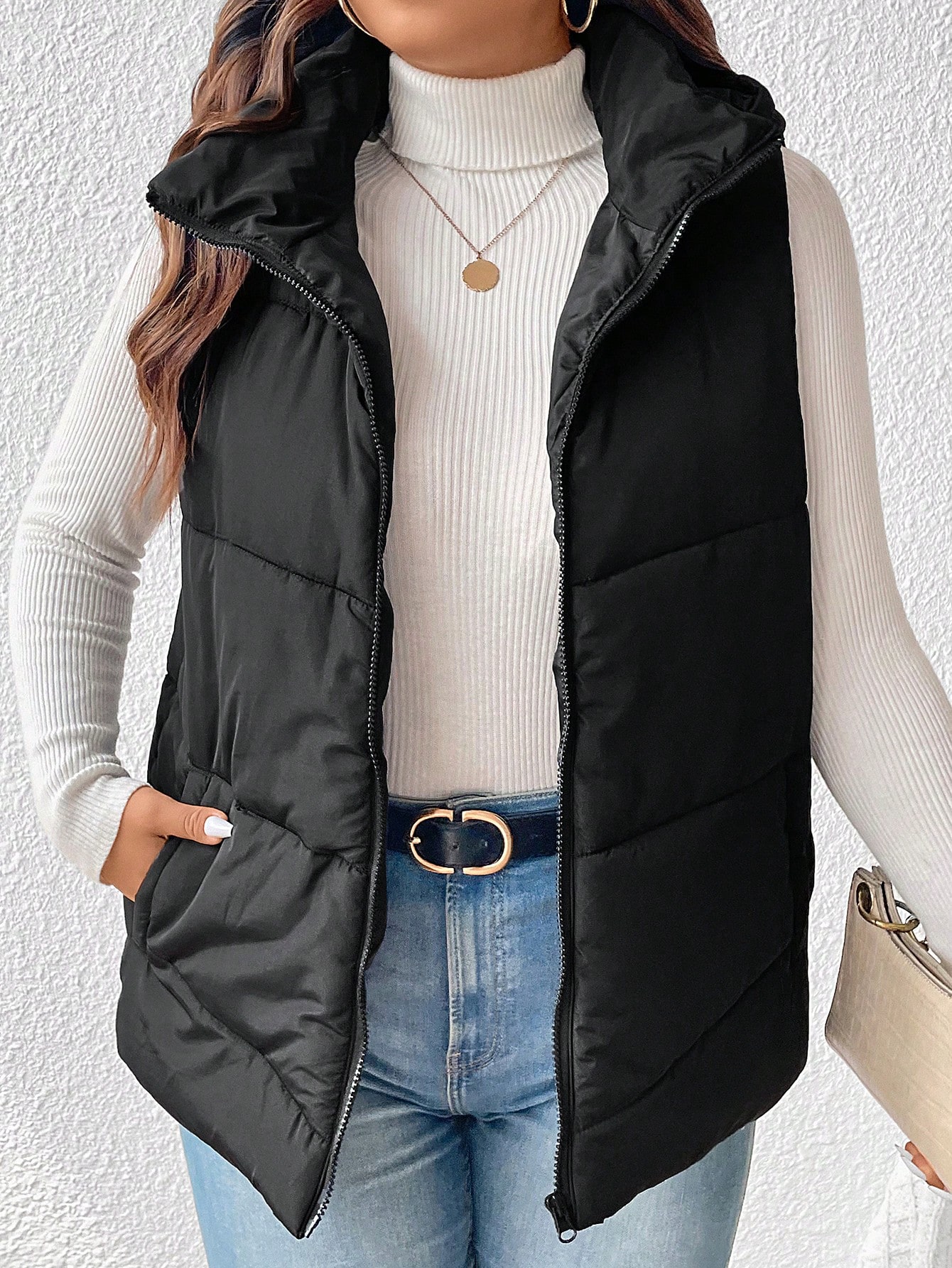 In Casual Plus Size Winter Coats