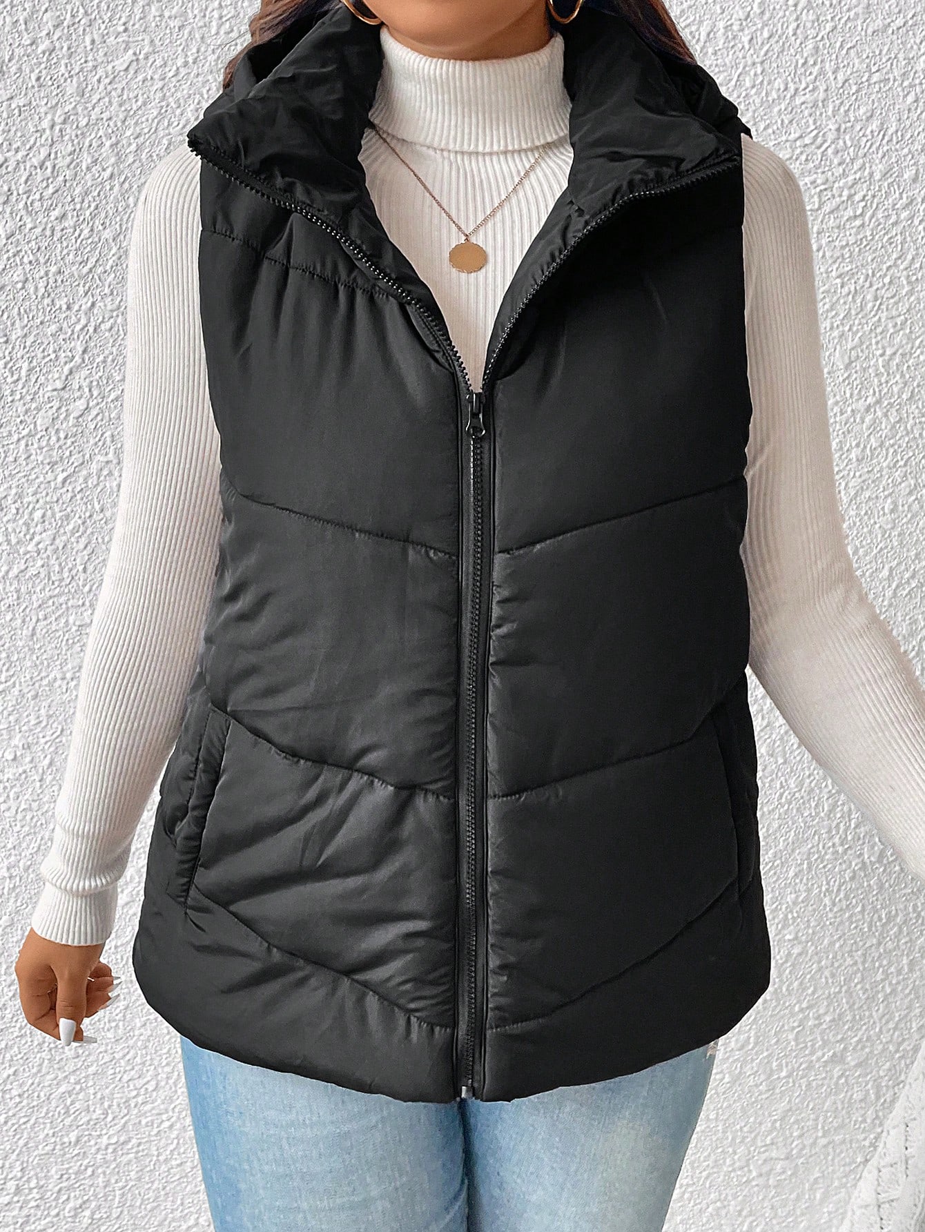 In Casual Plus Size Winter Coats