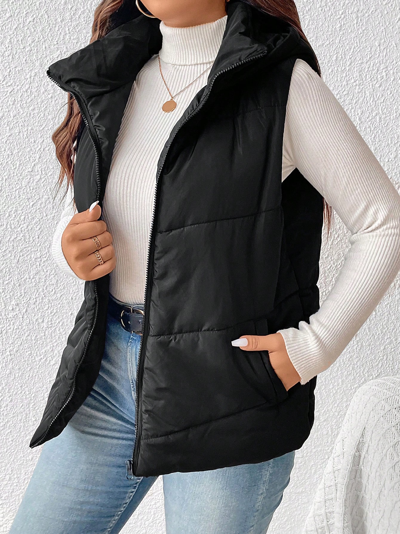 In Casual Plus Size Winter Coats