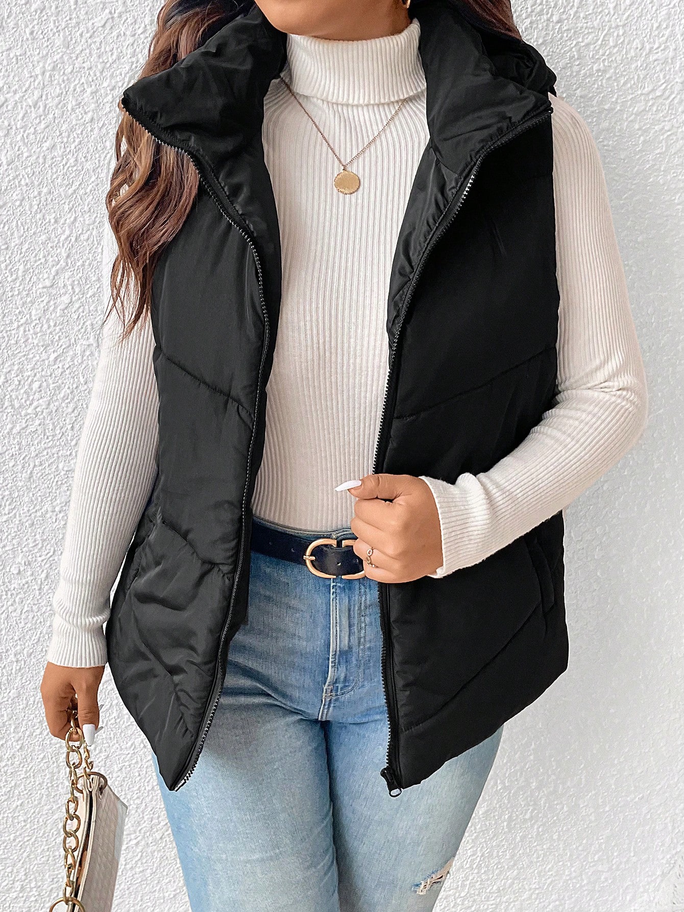 In Casual Plus Size Winter Coats