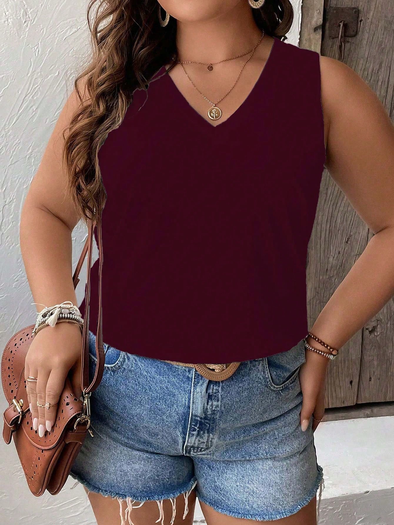 Plus Size Tank Tops & Camis