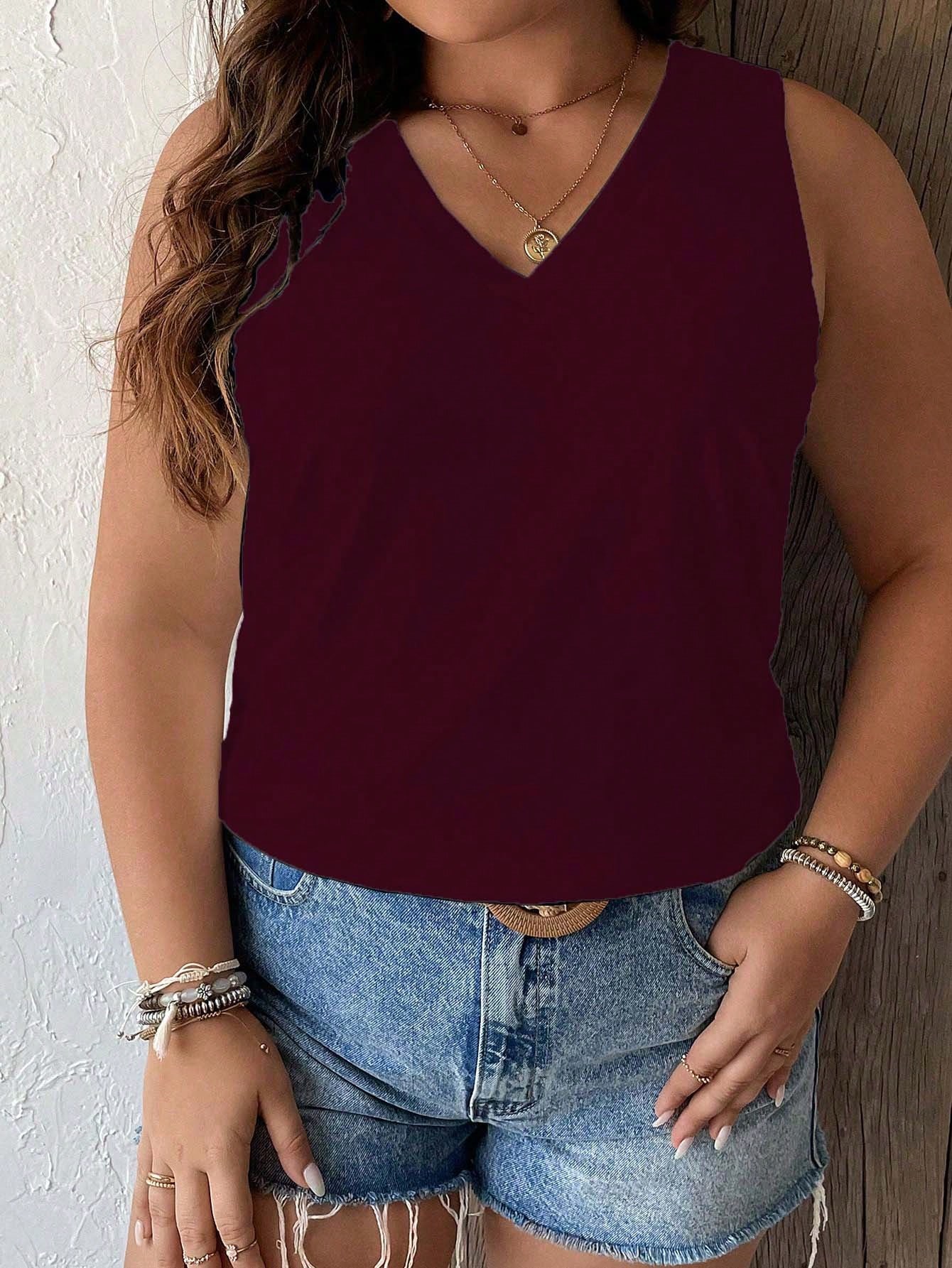 Plus Size Tank Tops & Camis