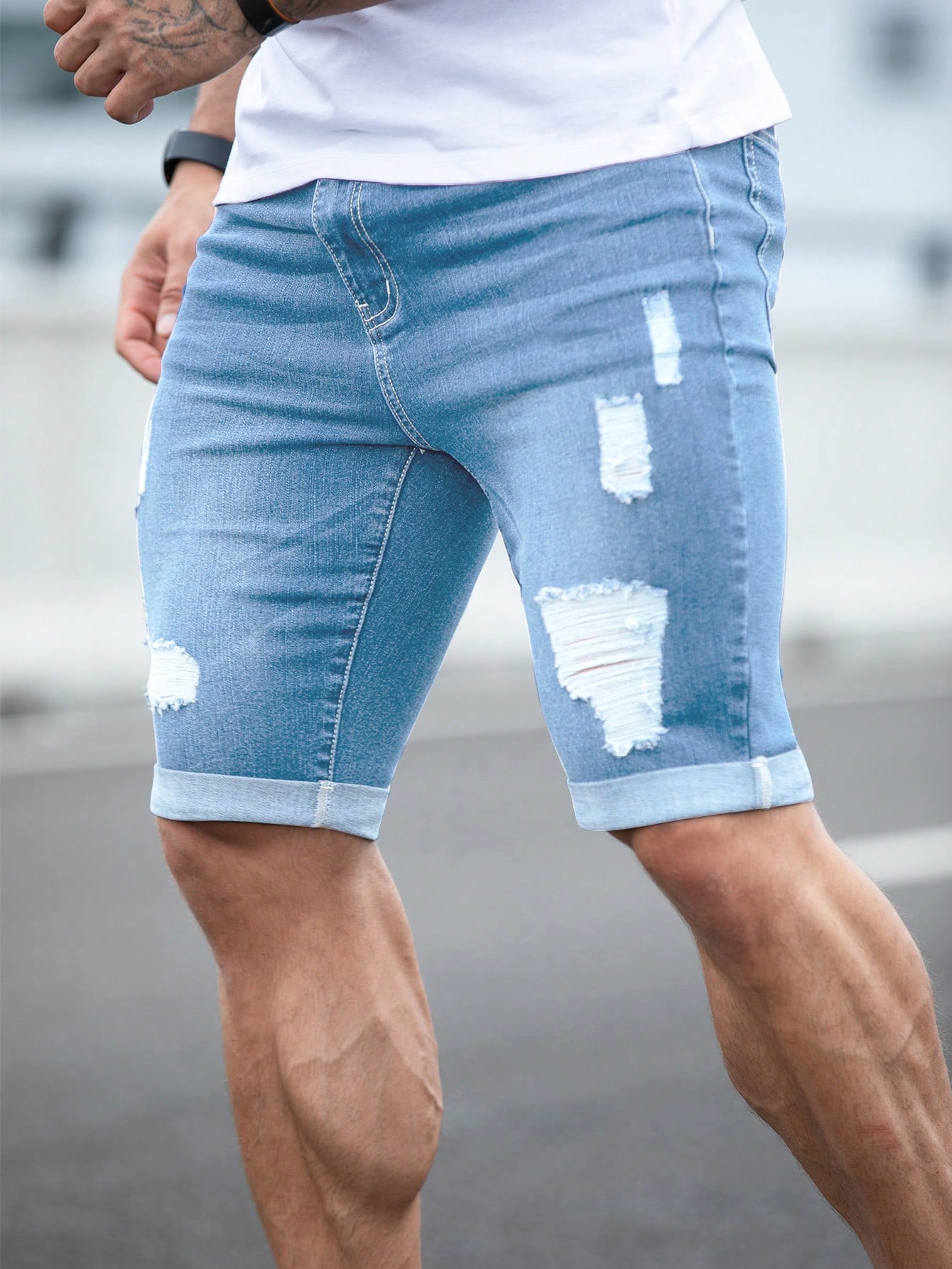 Men Denim Shorts