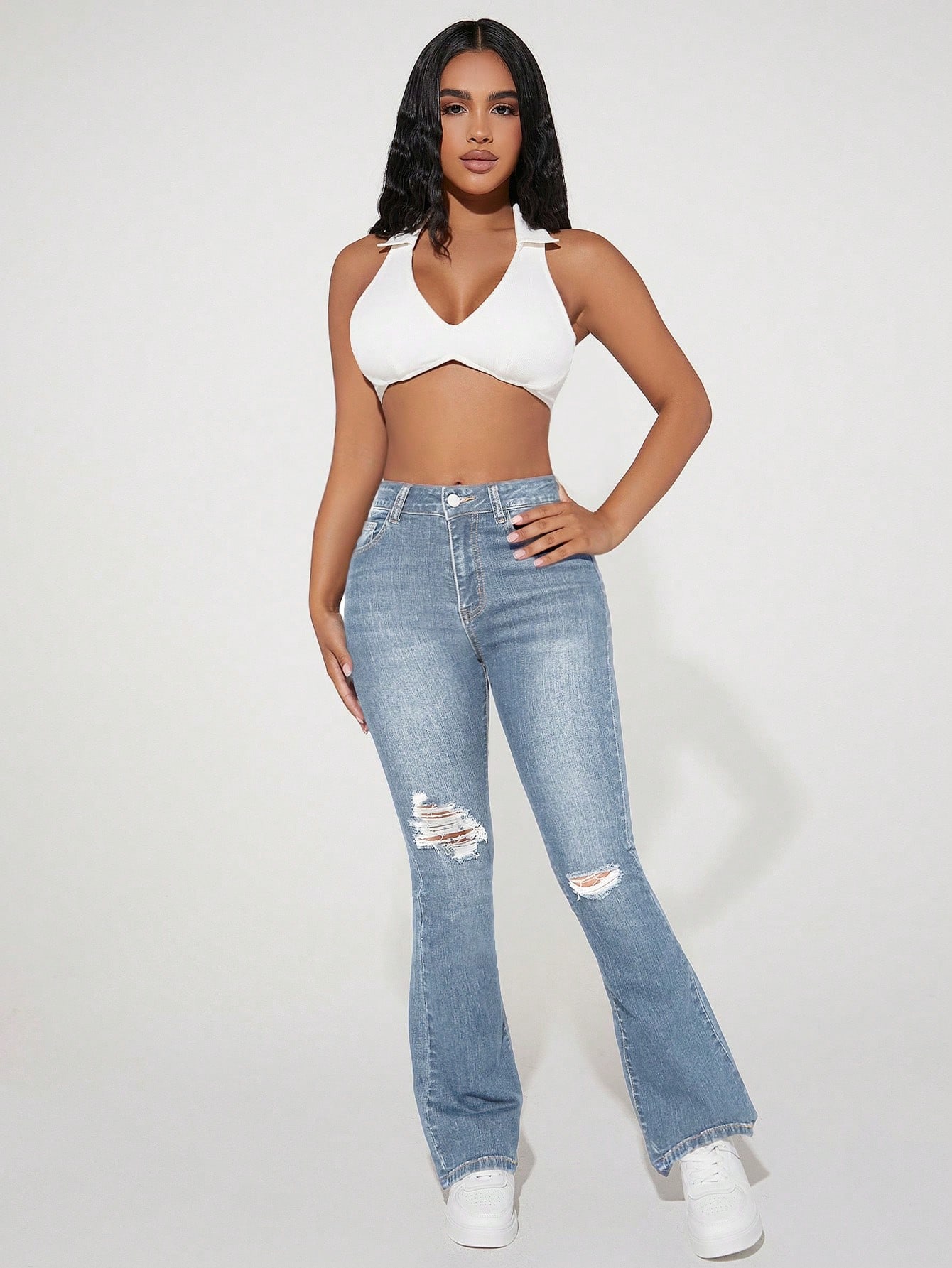 Flare Leg Jeans