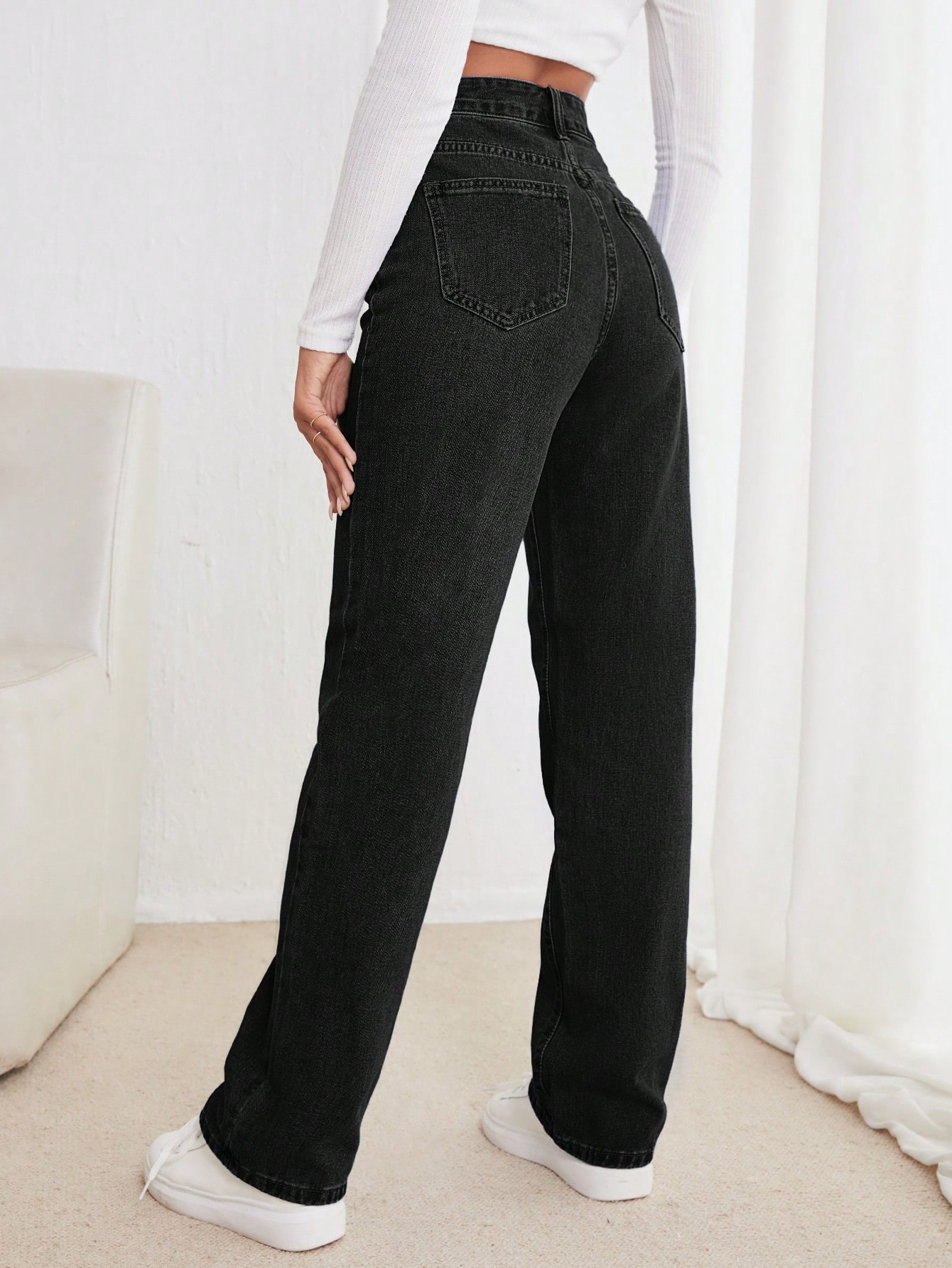 In Black Women Denim