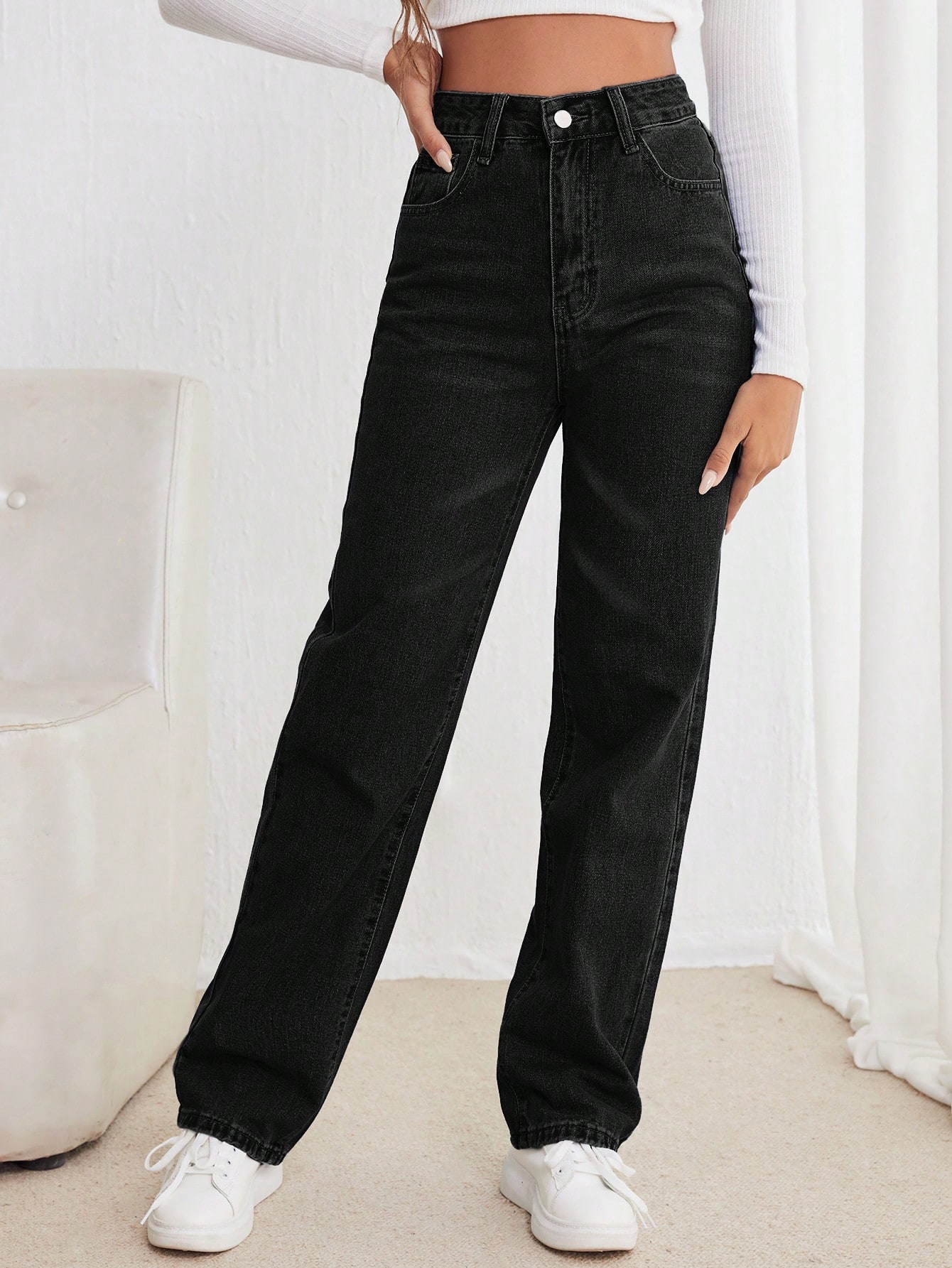 In Black Women Denim