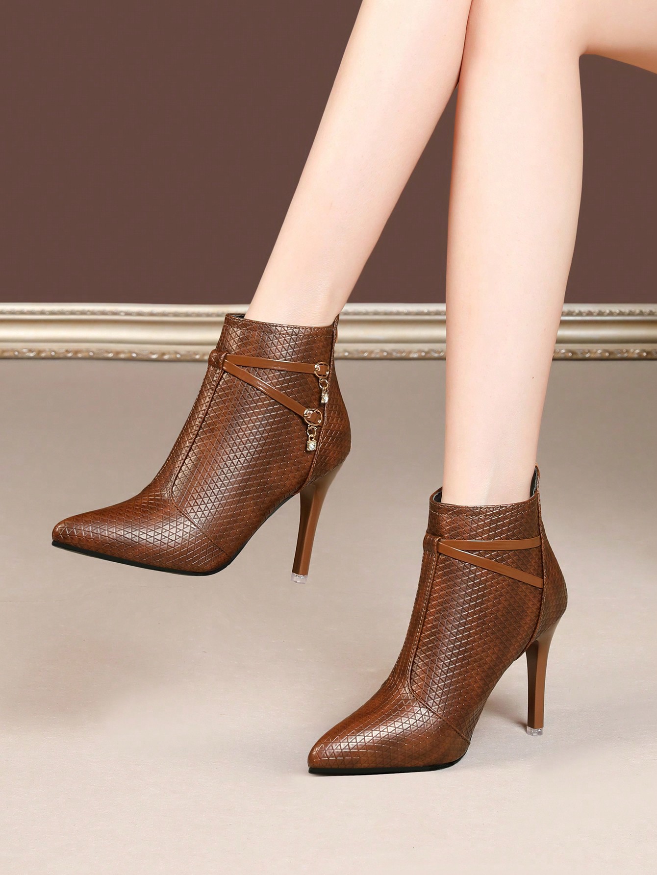 In Brown Women Ankle Boots & Booties