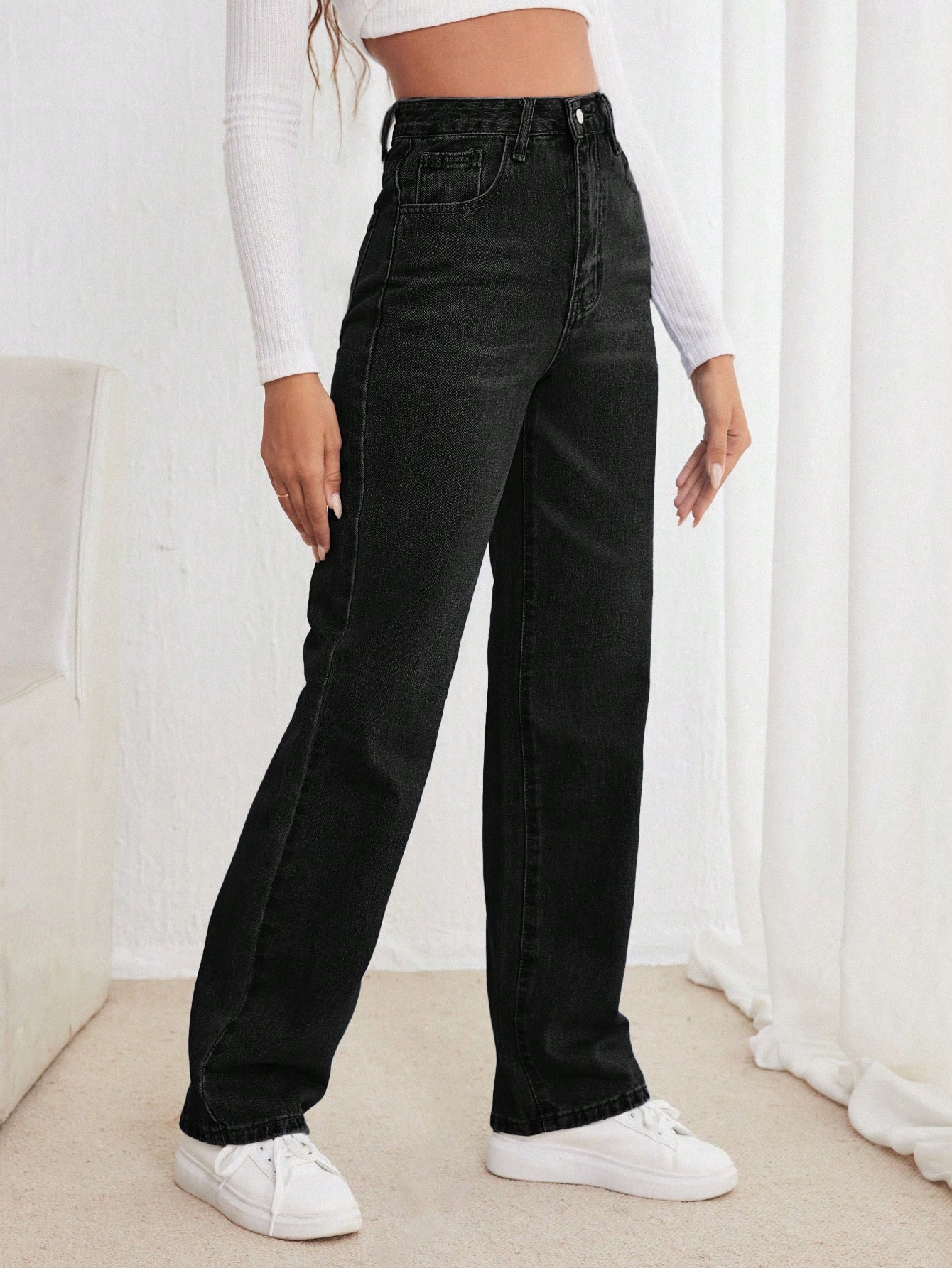 In Black Women Denim