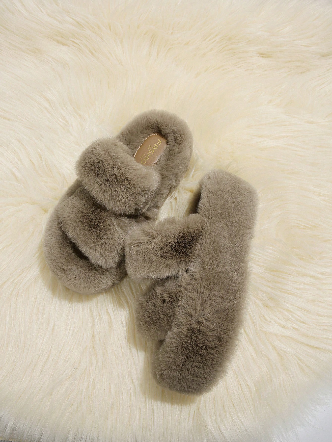 In Khaki Women Home Slippers